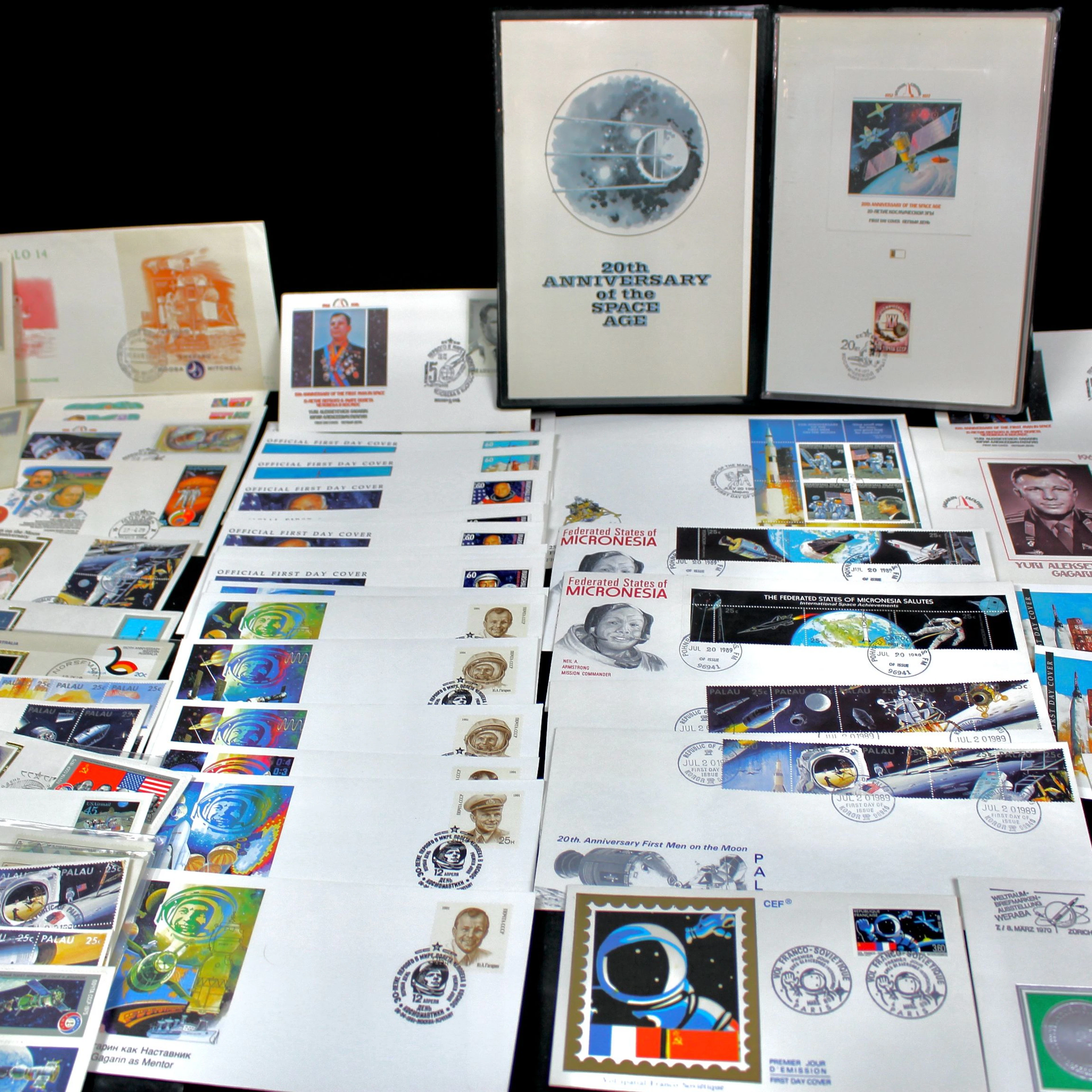 Foreign Space-Themed Postal Cover Collection