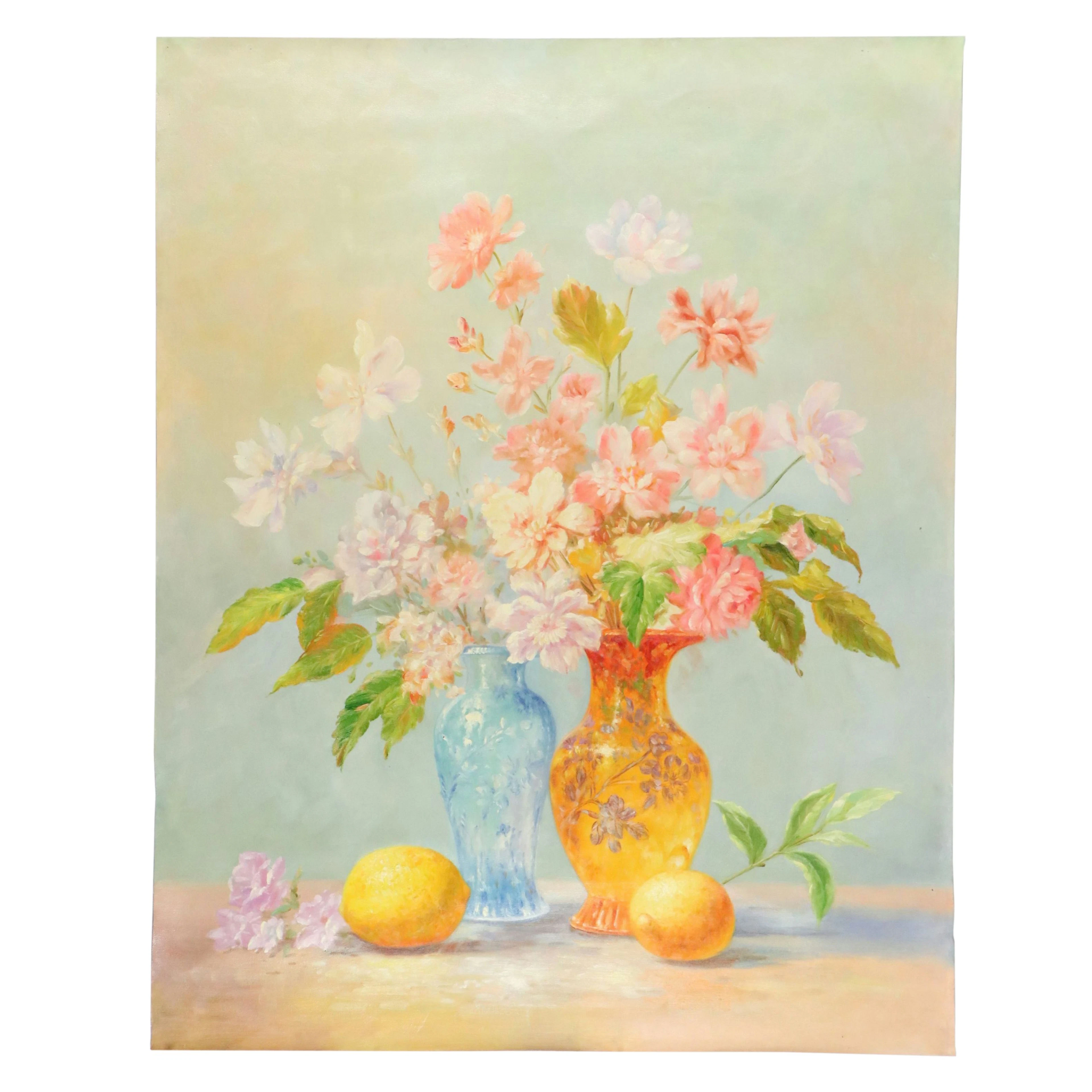 Ne Kai Oil Painting "Vessels of Florentine Grace," 21st Century