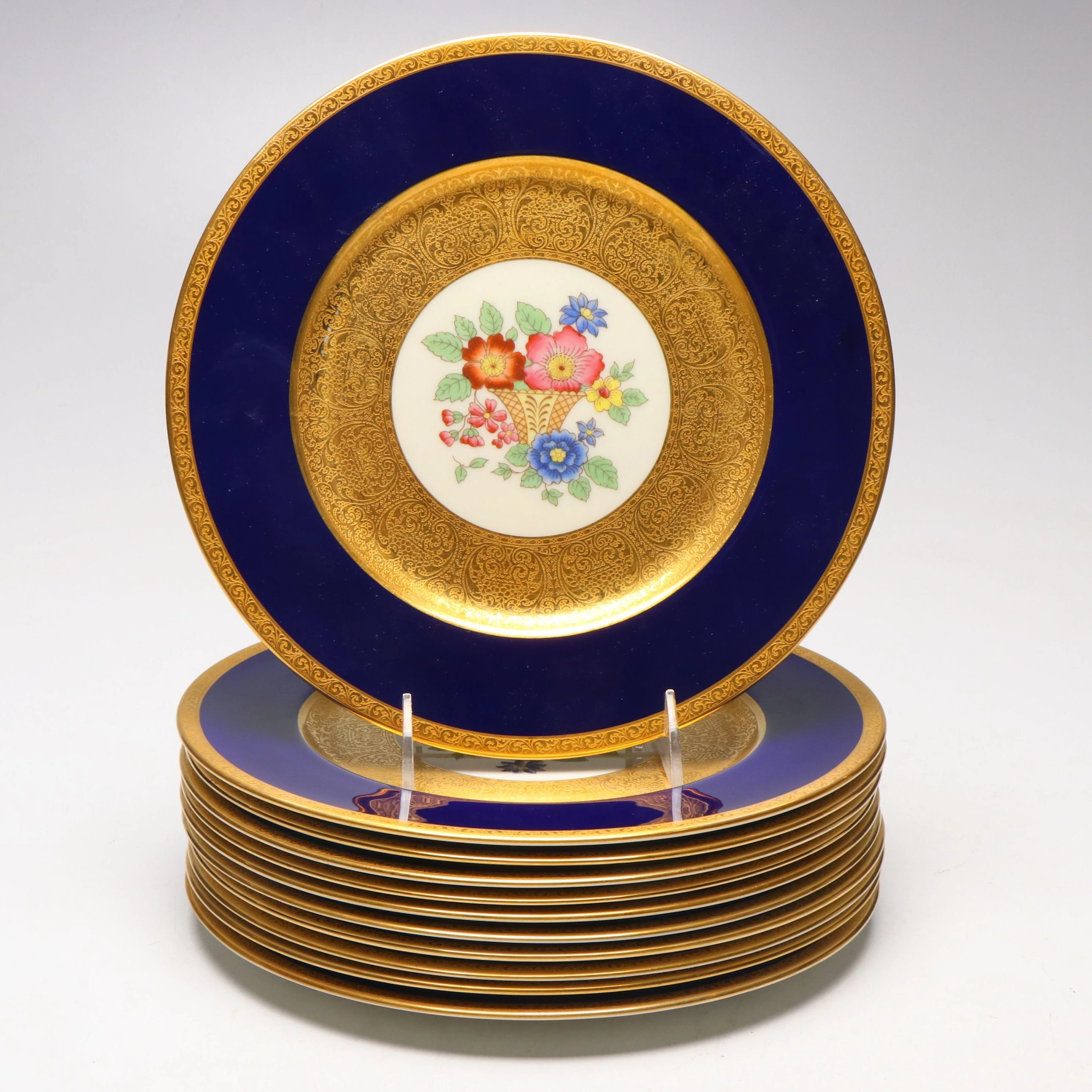 Lenox Porcelain Dinner Plates, Early to Mid-20th Century
