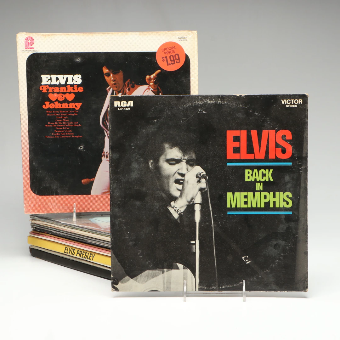 Elvis Presley "Back in Memphis", "Frankie & Johnny" and More Records