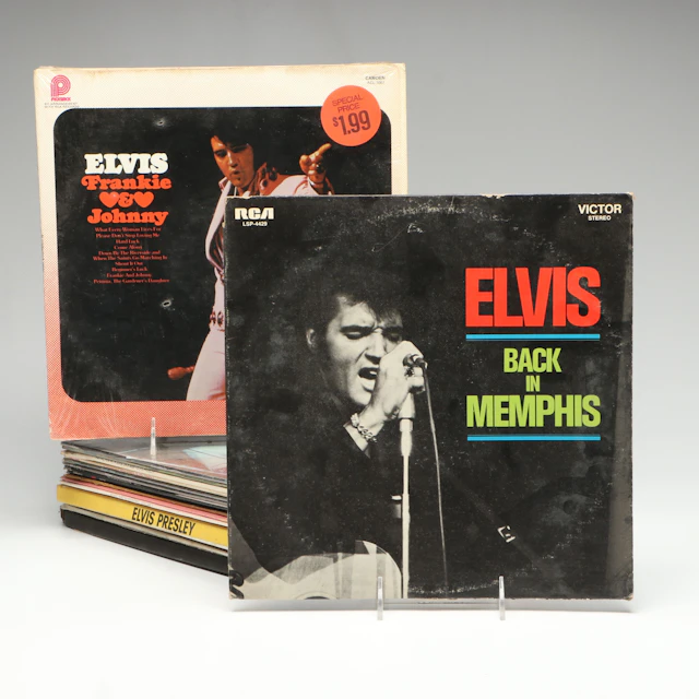 Elvis Presley "Back in Memphis", "Frankie & Johnny" and More Records