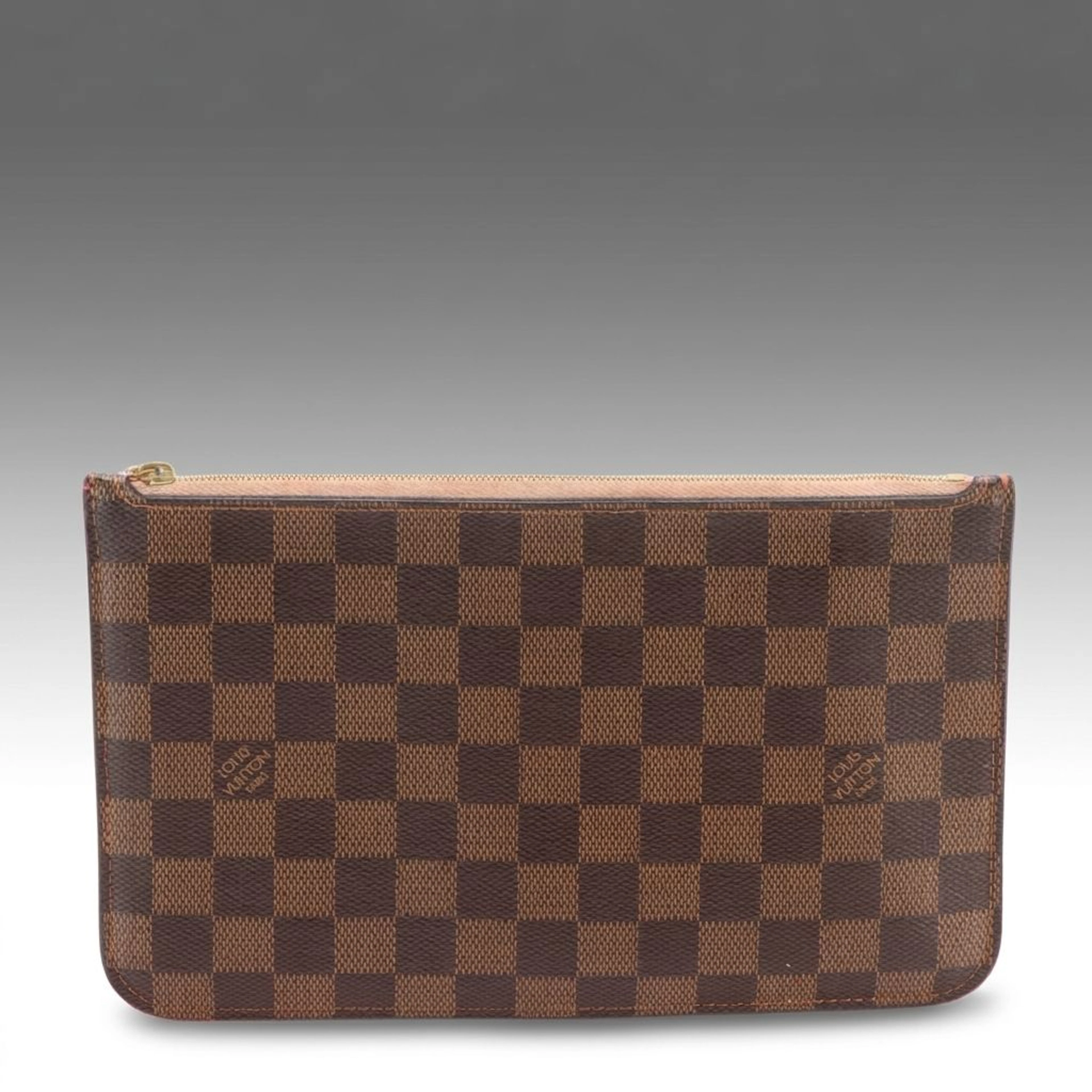 Louis Vuitton Neverfull MM/GM Pouch in Damier Ebene Canvas