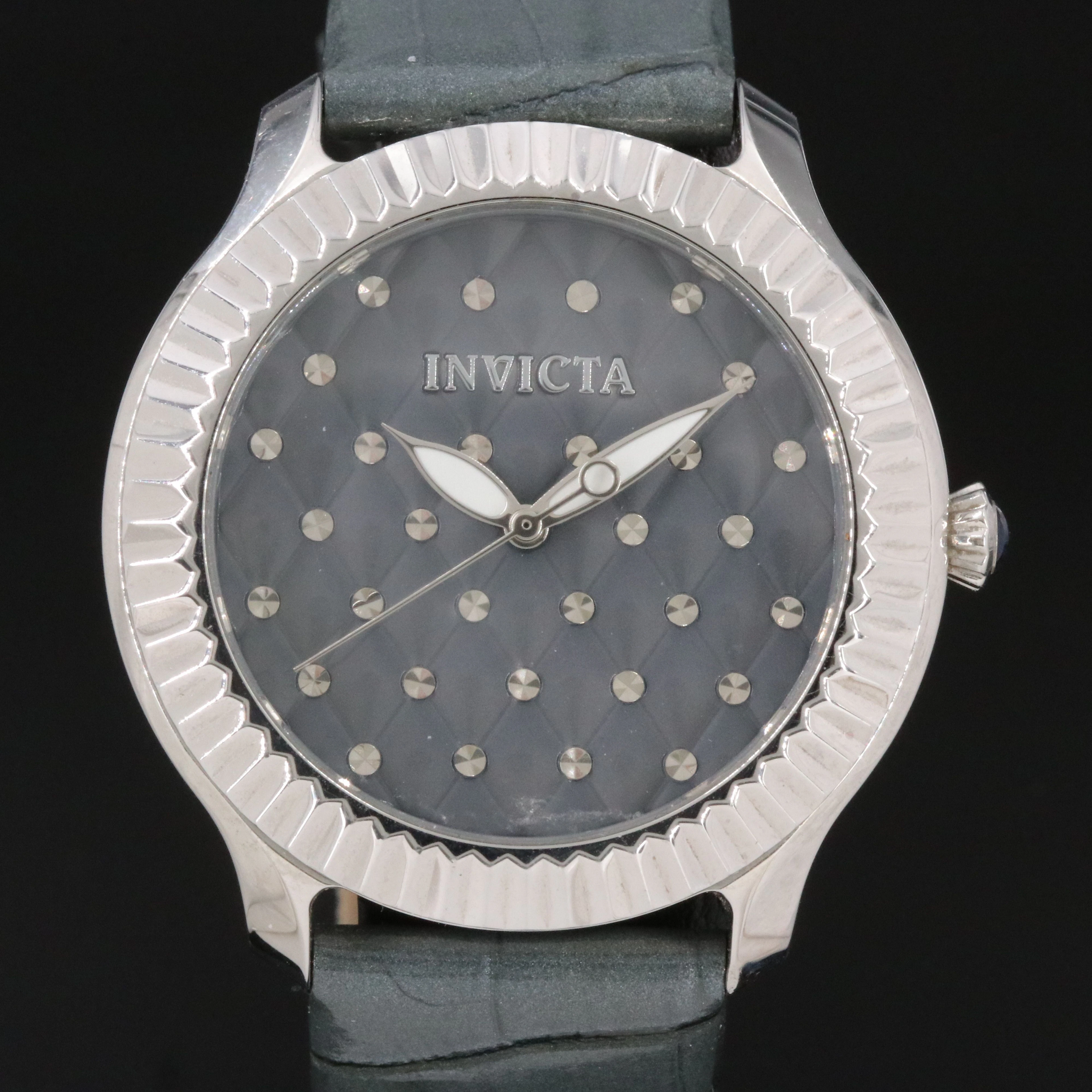 Invicta Angel Grey Dial Stainless Steel Quartz Watch #22565