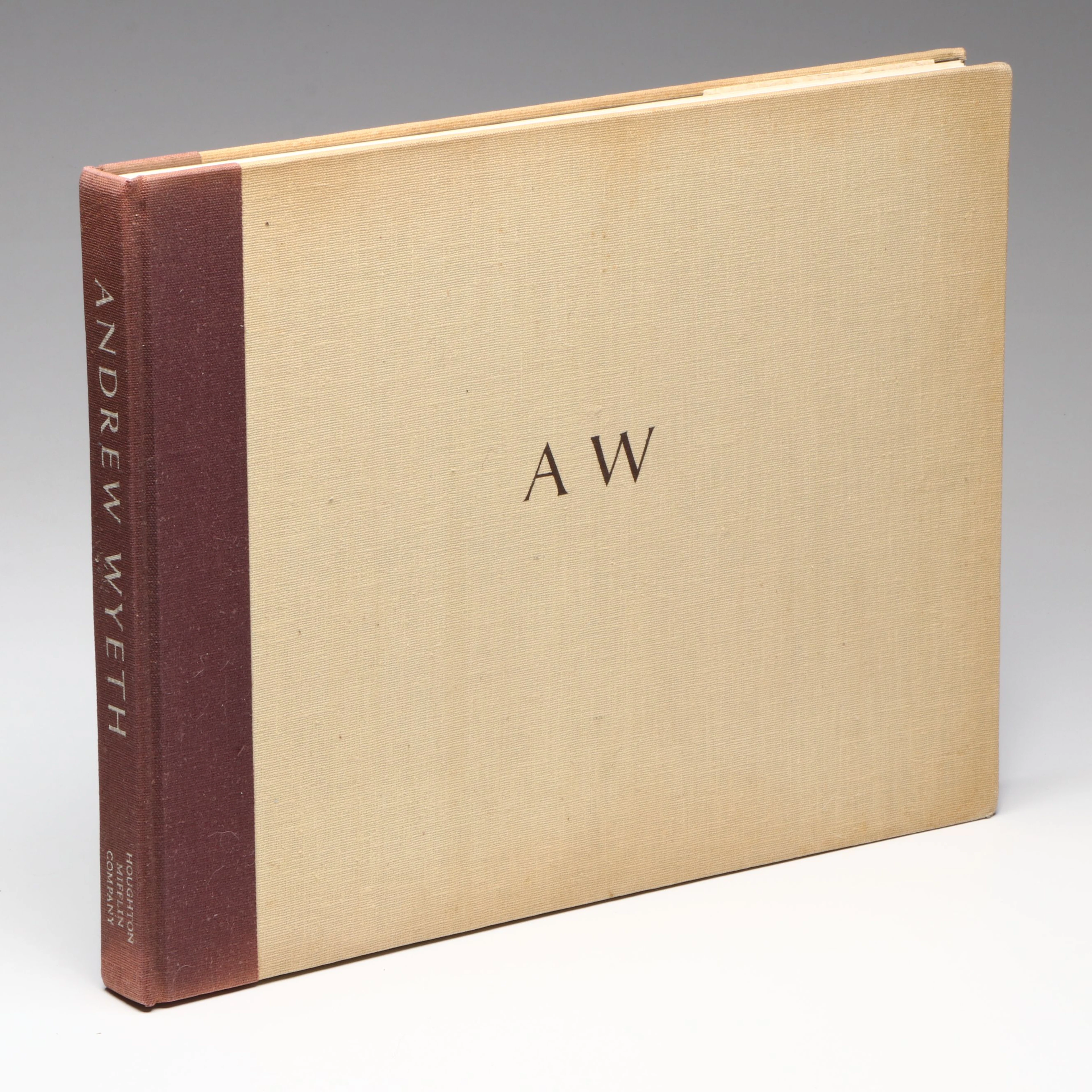 First Printing "Andrew Wyeth" by Richard Meryman, 1968