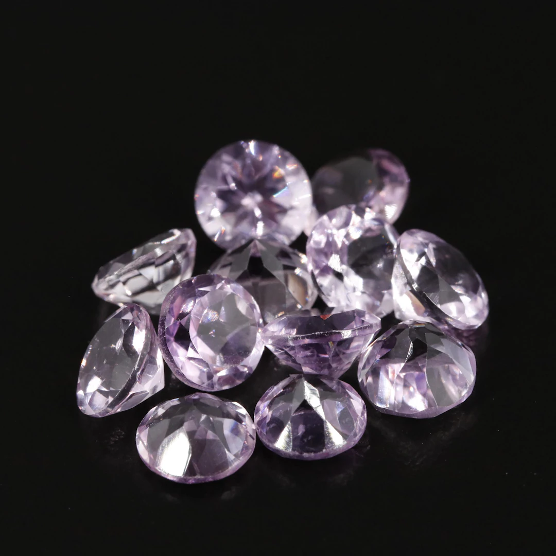 Loose 21.55 CTW Amethyst Lot