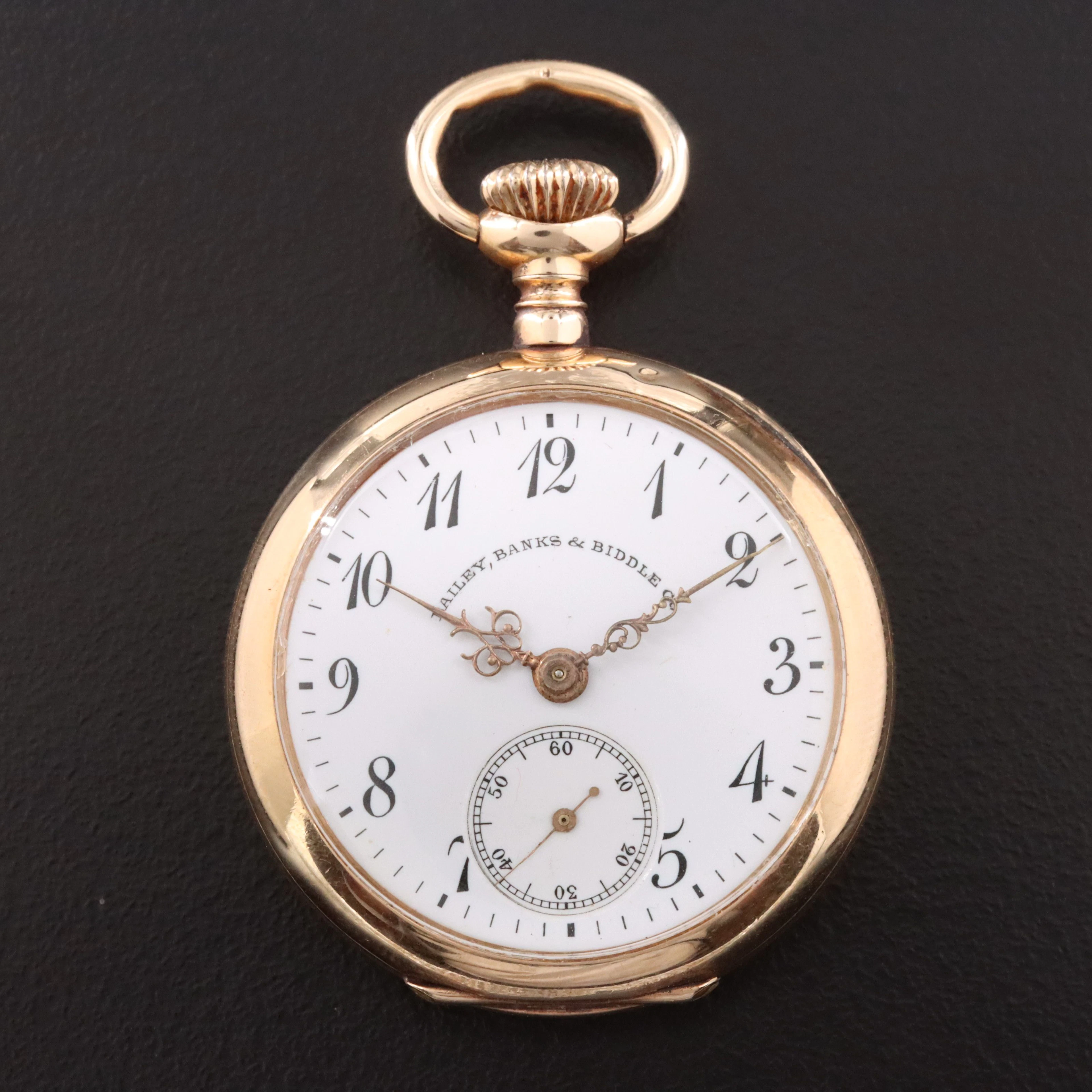 Bailey, Banks and Biddle 14K Pocket Watch