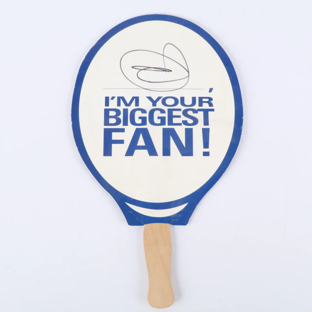 Novak Djokovic Signed Olympus US Open Tennis Fan