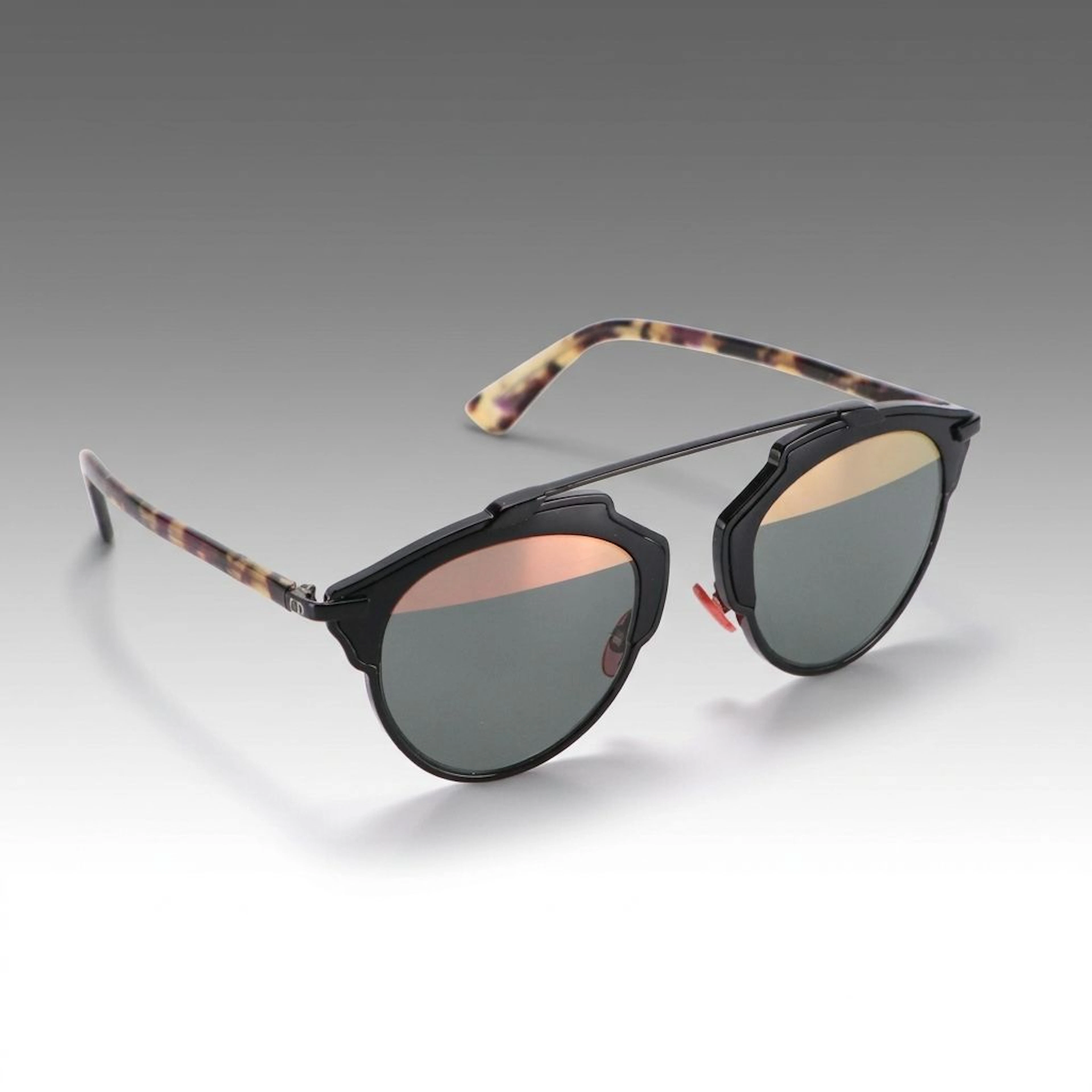 Christian Dior Dior So Real Black Pantos Sunglasses with Case