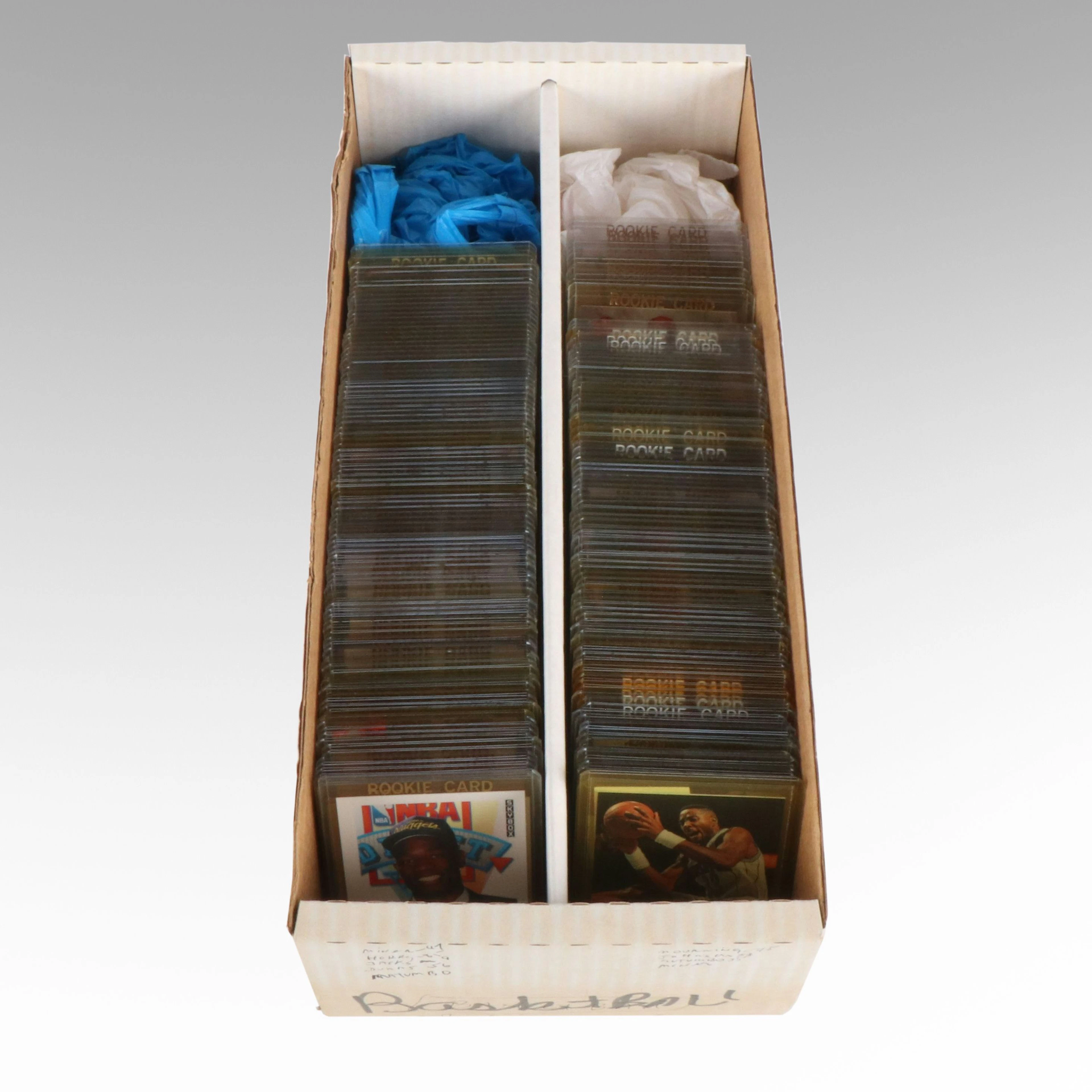 Collection of 209 NBA Basketball Cards, Mainly Rookies