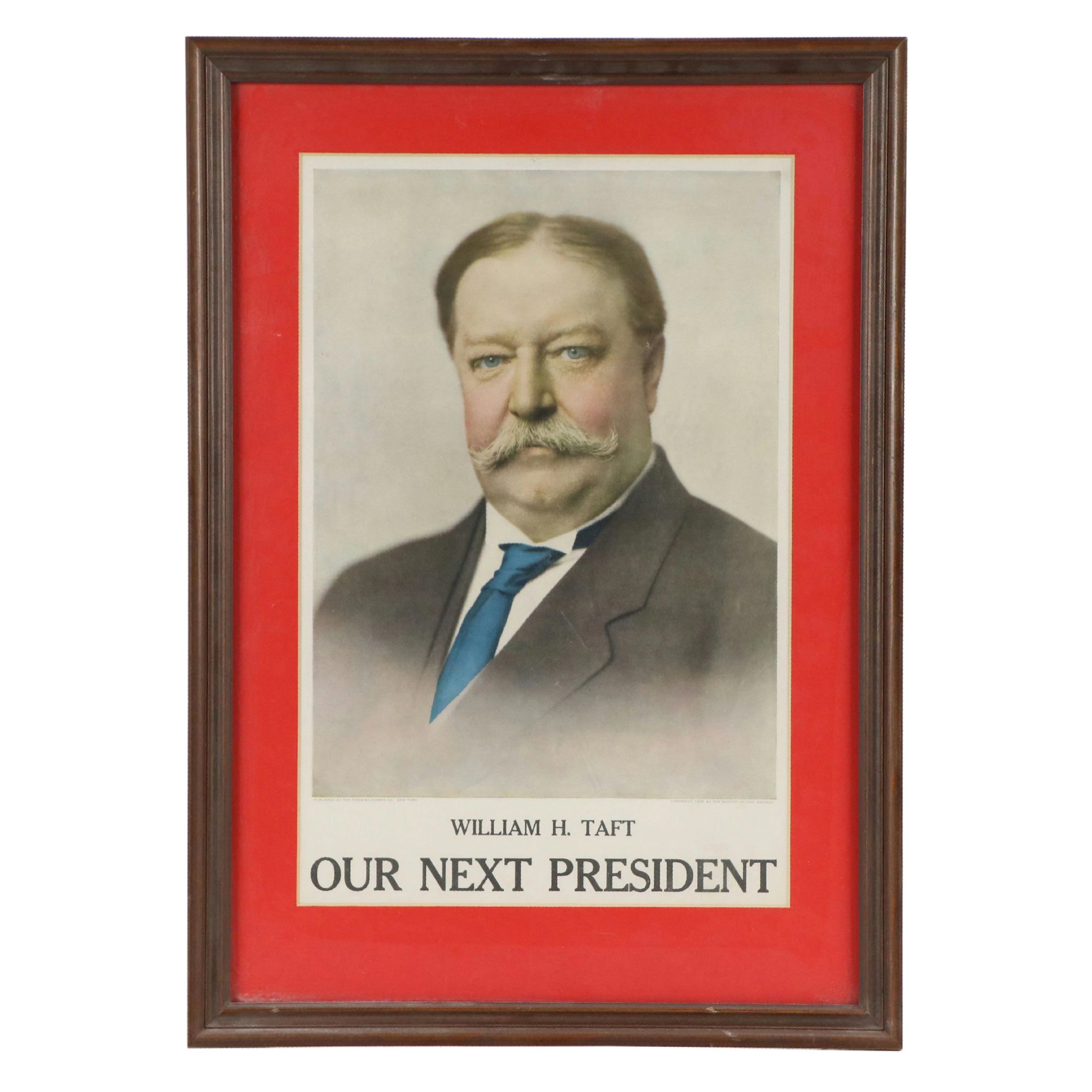 Offset Lithograph "William H. Taft, Our Next President," 1906