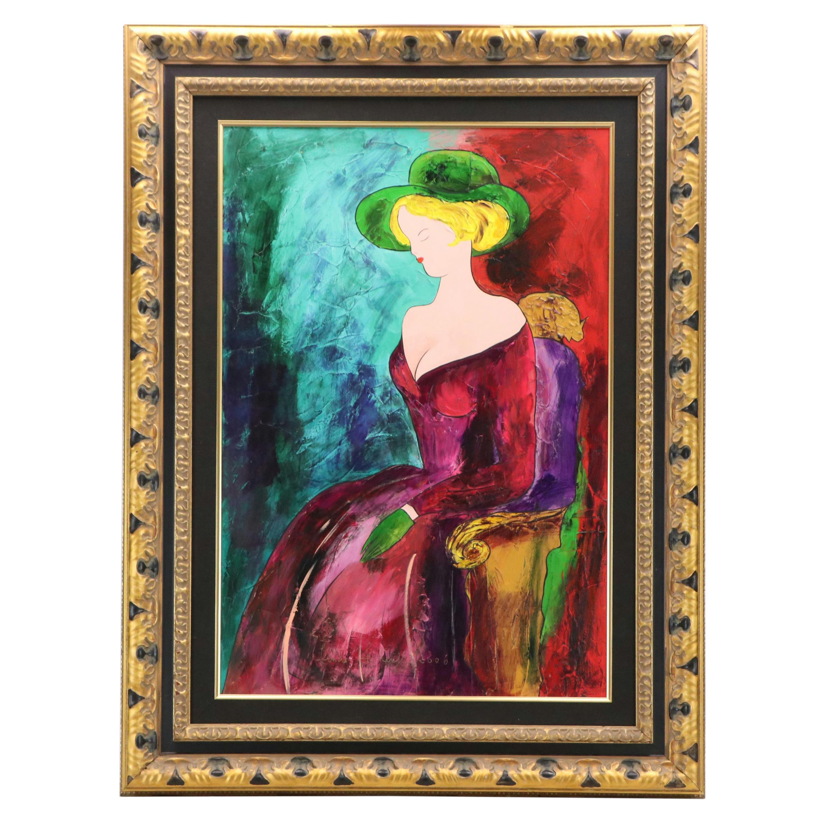 Auction price result for linda le kinff | Barnebys auction results.