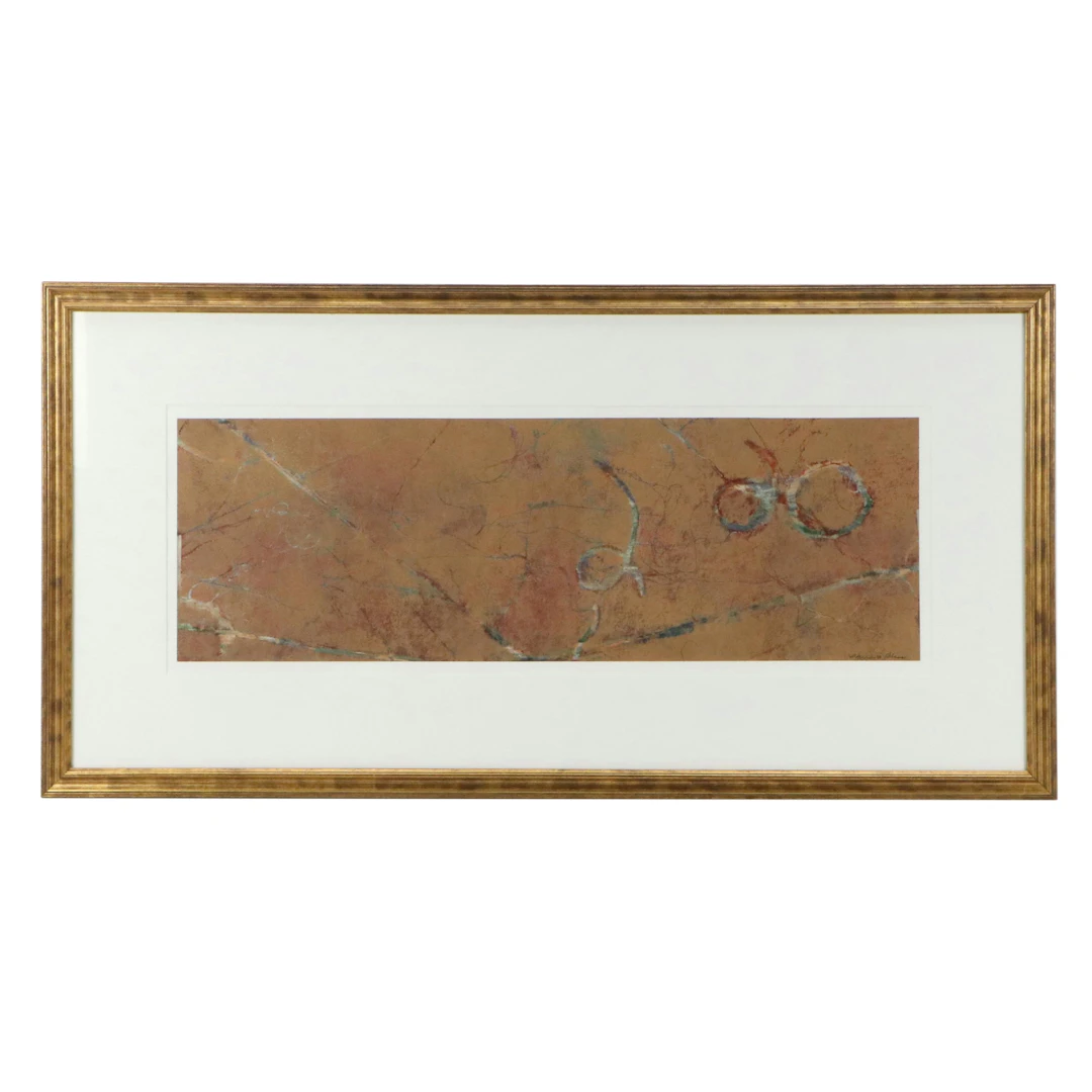 Sharron Bliss Abstract Mixed Media Painting