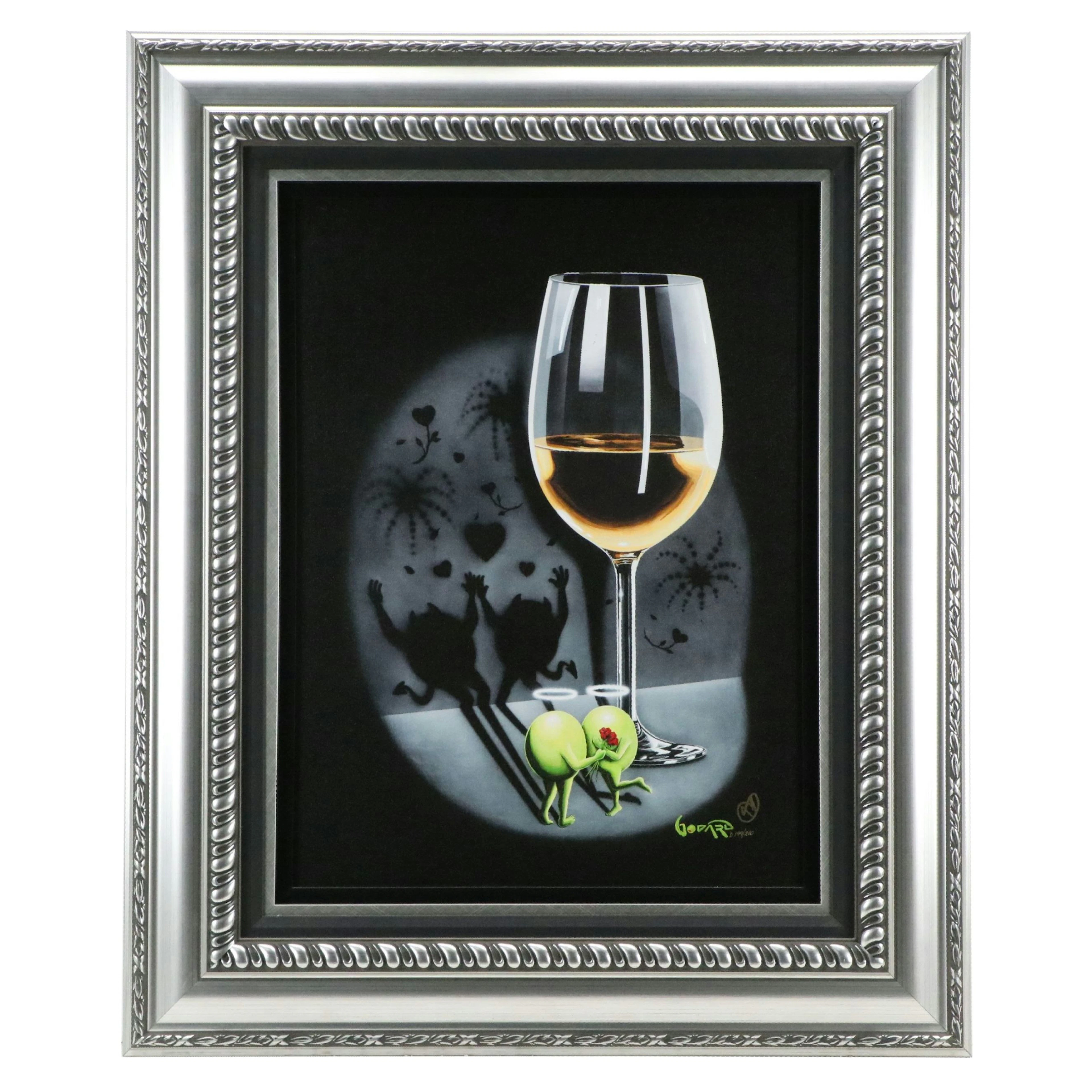 Michael Godard Giclée "She-Devil White Wine," 21st Century