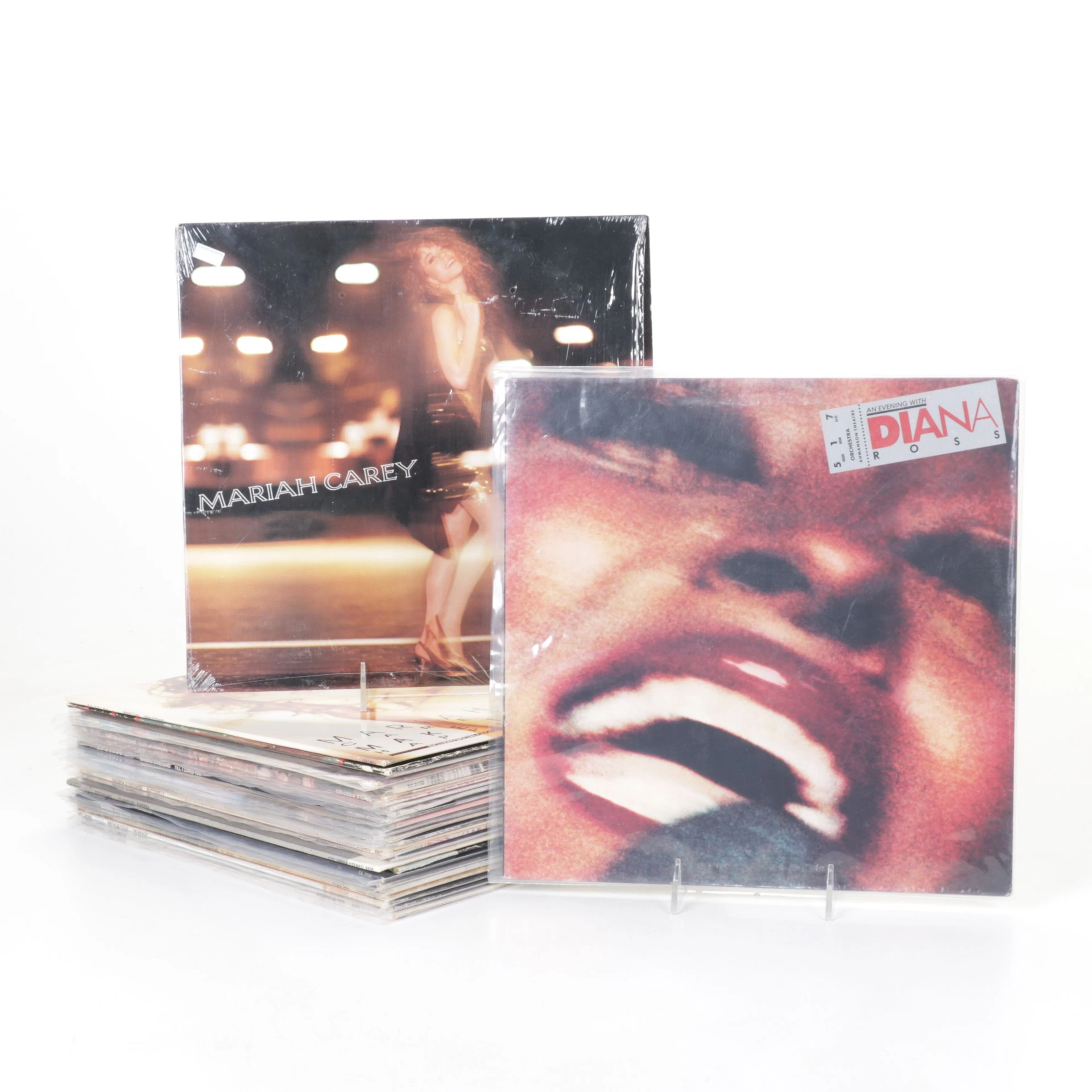 Mariah Carey, Diana Ross, Cher, Barbra Streisand and More Vinyl Record Albums