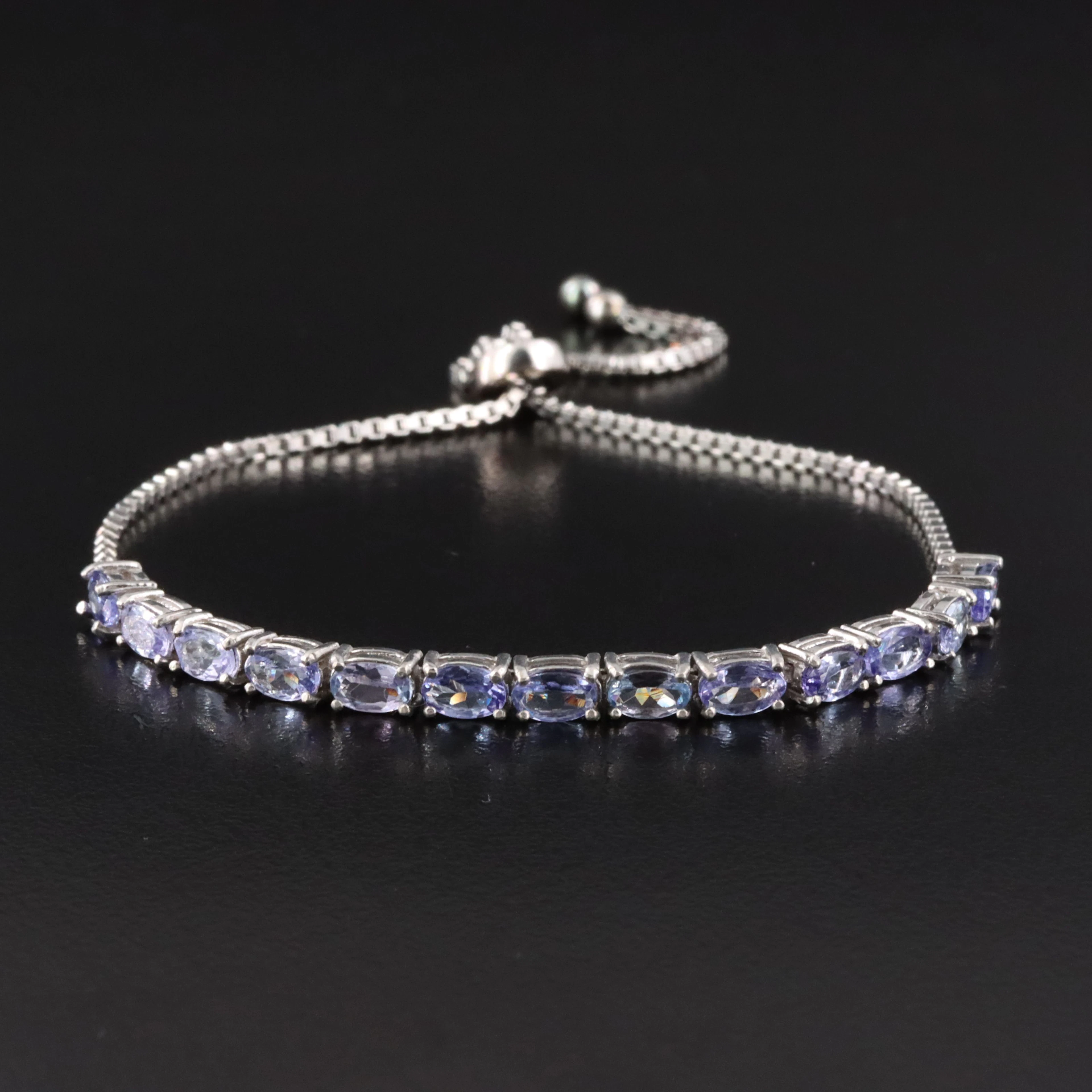 Sterling Tanzanite Bracelet