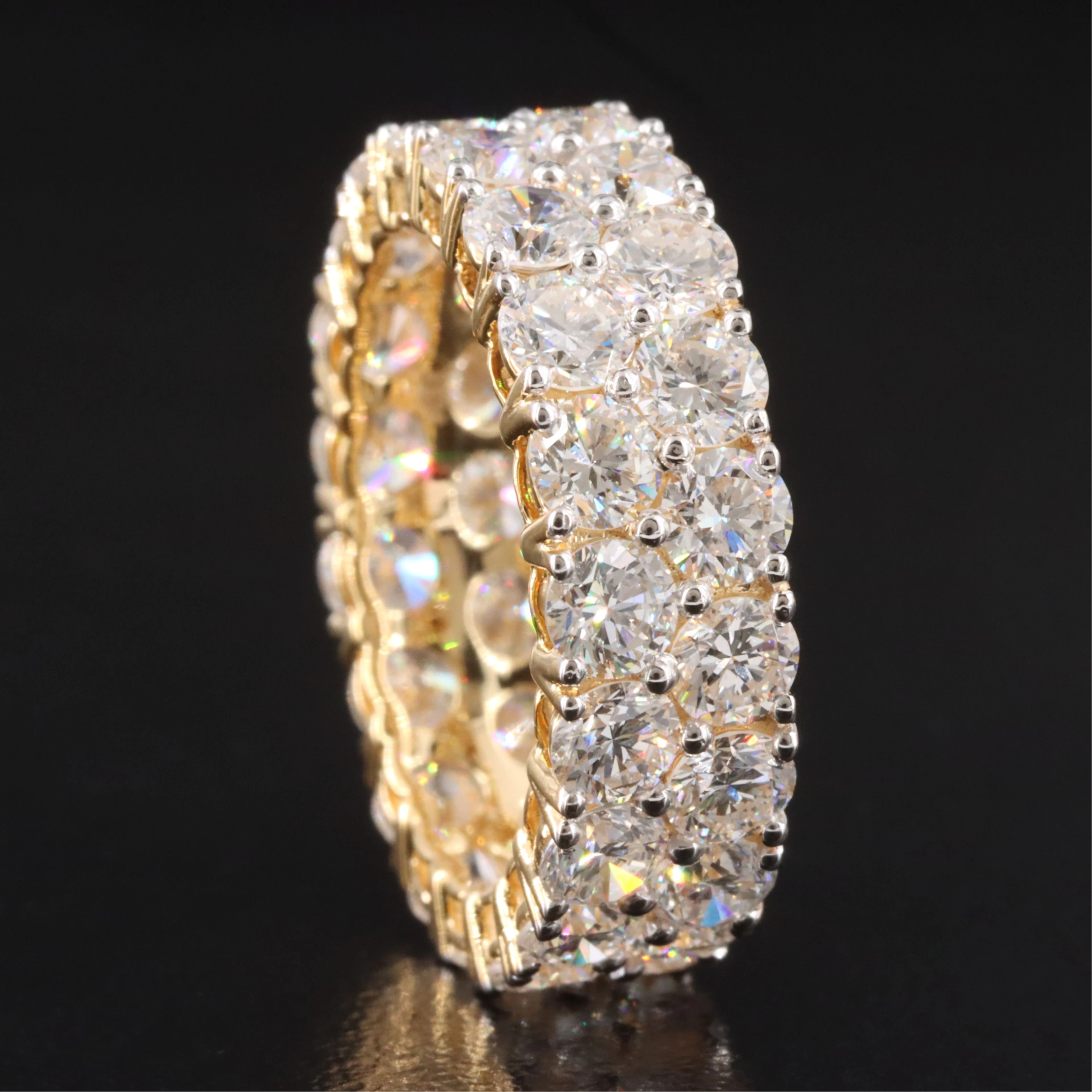 14K 6.23 CTW Lab Grown Diamond Eternity Band