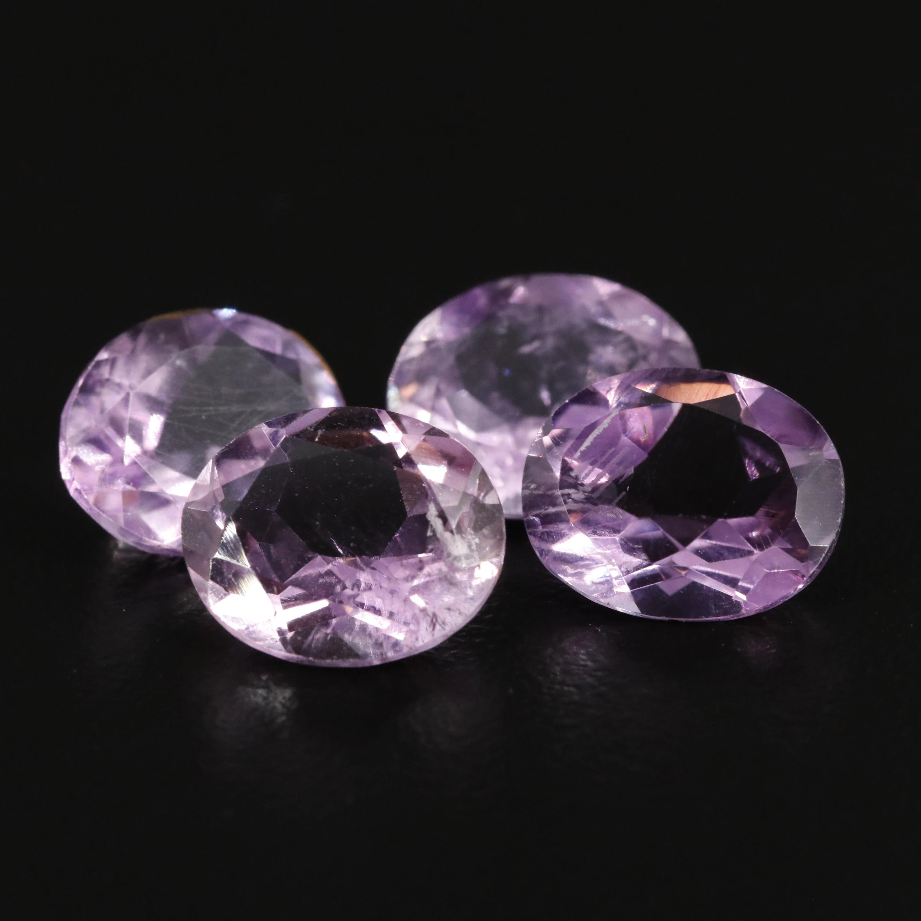Loose 12.09 CTW Amethyst Lot