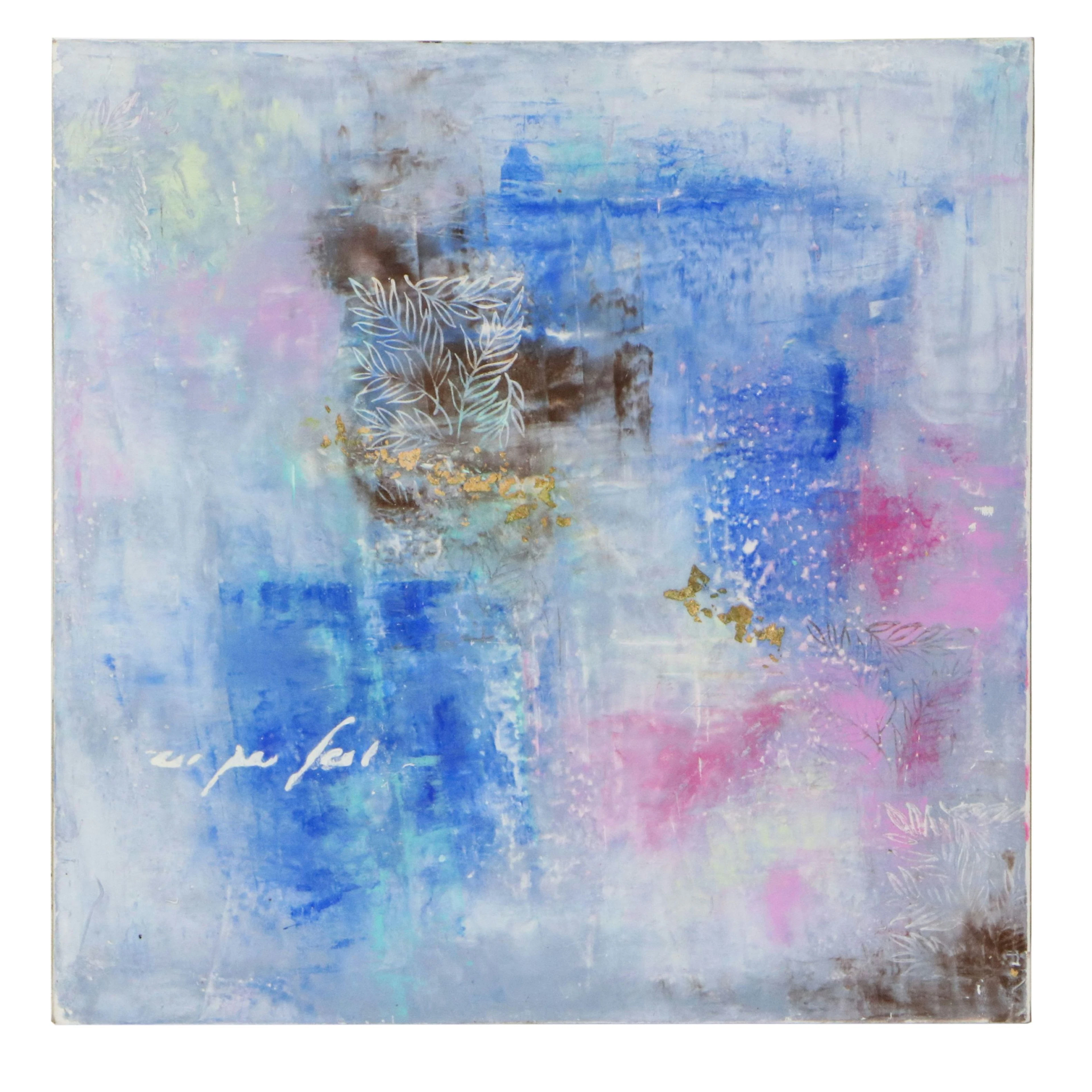 Dottie Abramowski Abstract Acrylic Painting, 21st Century