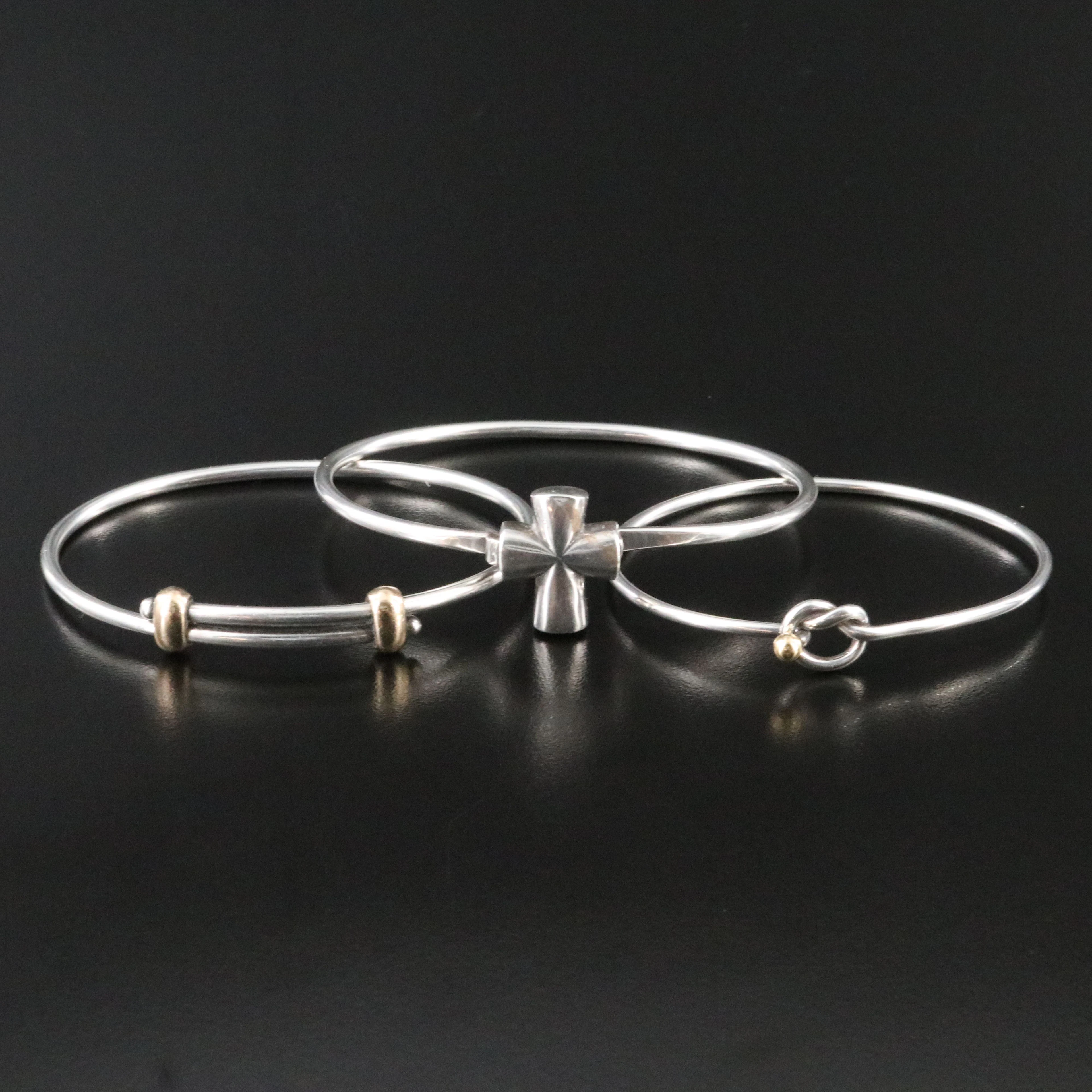 James Avery and Tiffany & Co. Sterling and 14K Bracelets