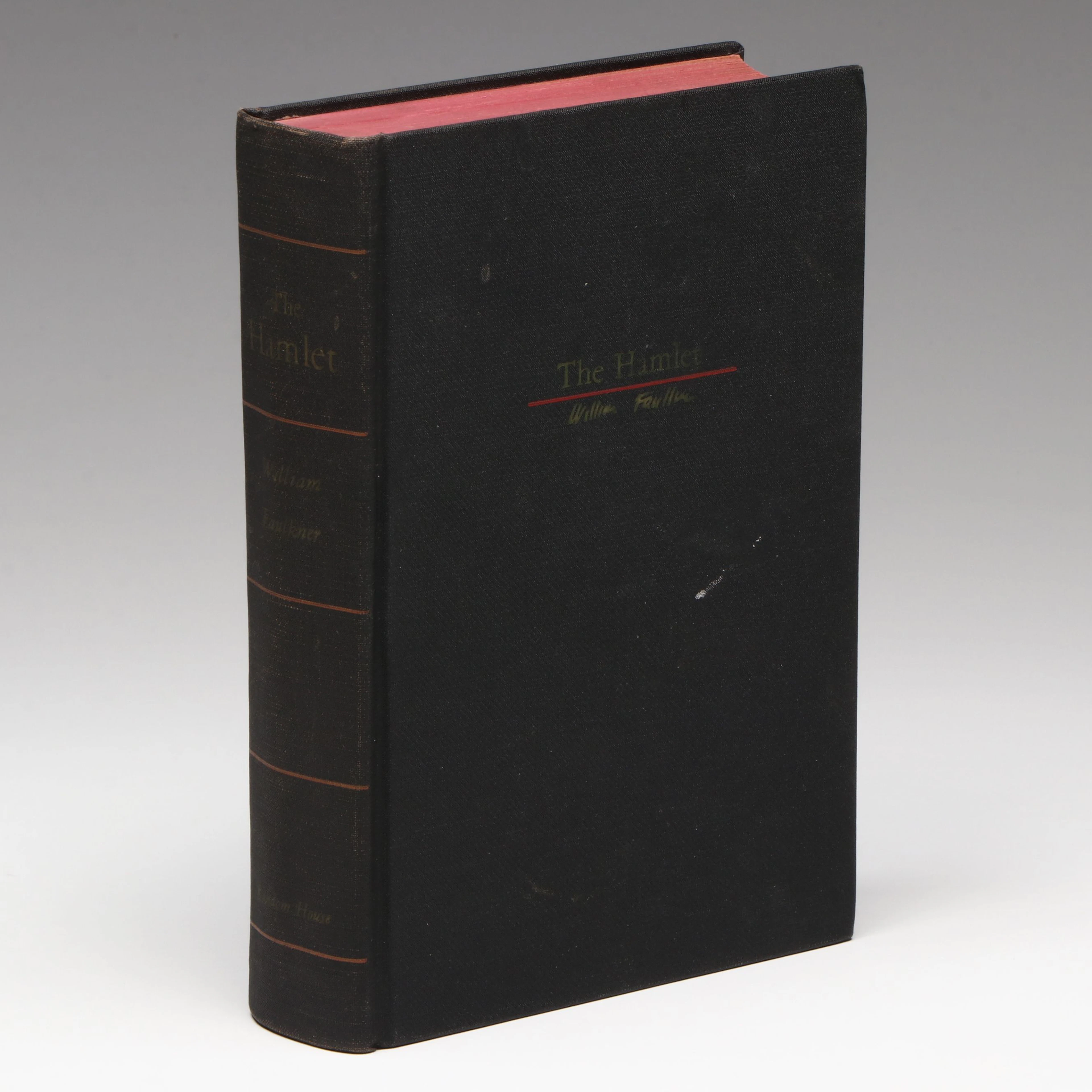 First Printing "The Hamlet" by William Faulkner, 1940