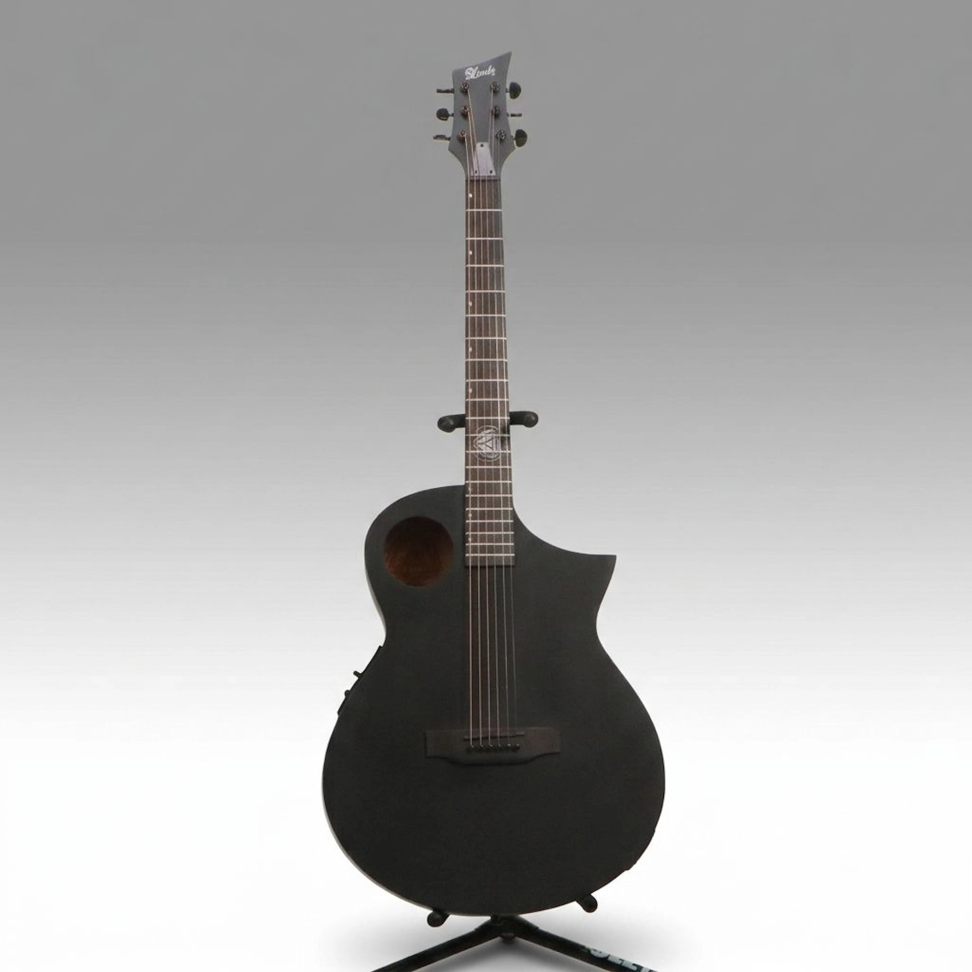 Lindo Matte "Neptune" Acoustic Electric Guitar with Offset Sound Hole