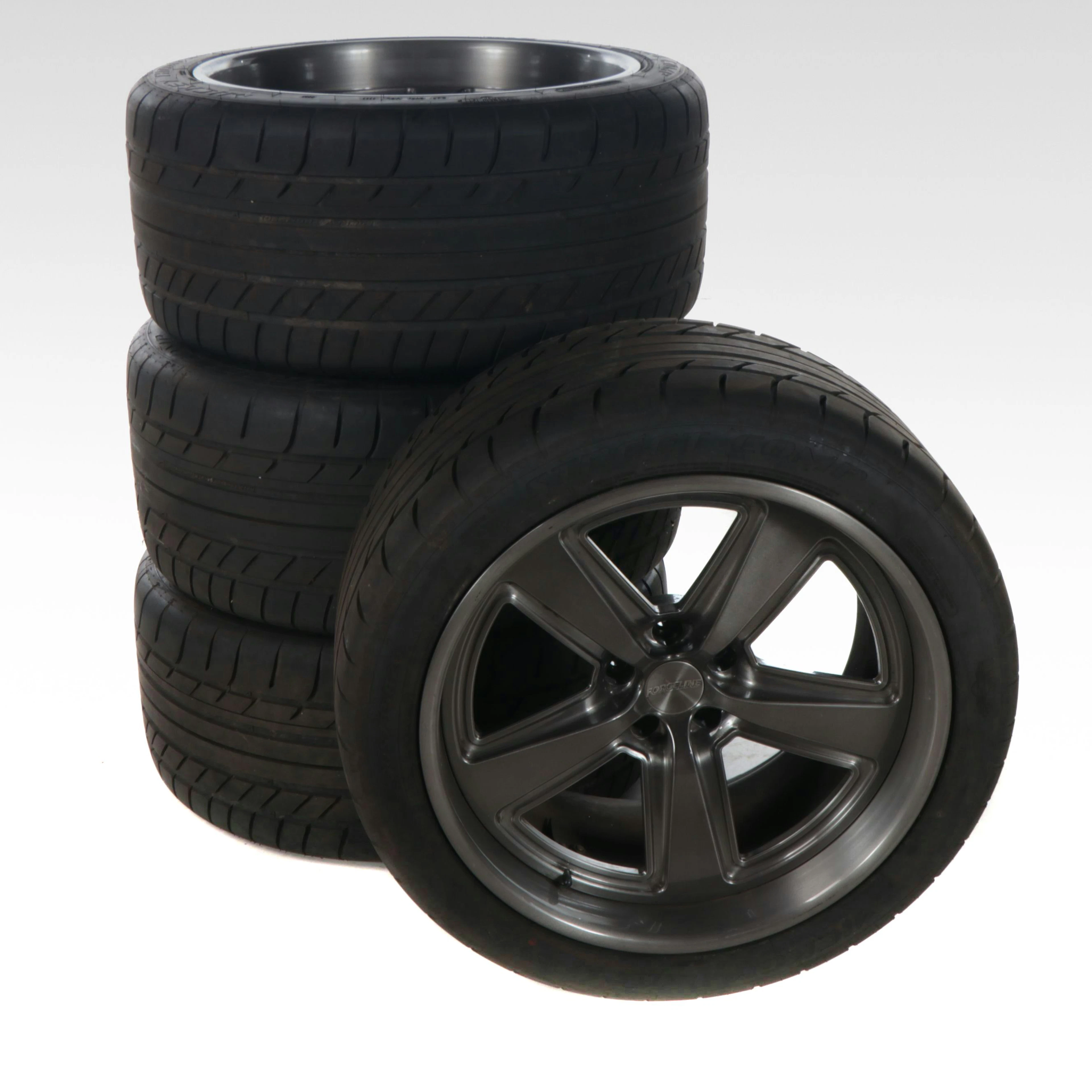 Mickey-Thompson Street Comp Wheels with Forgeline Rims