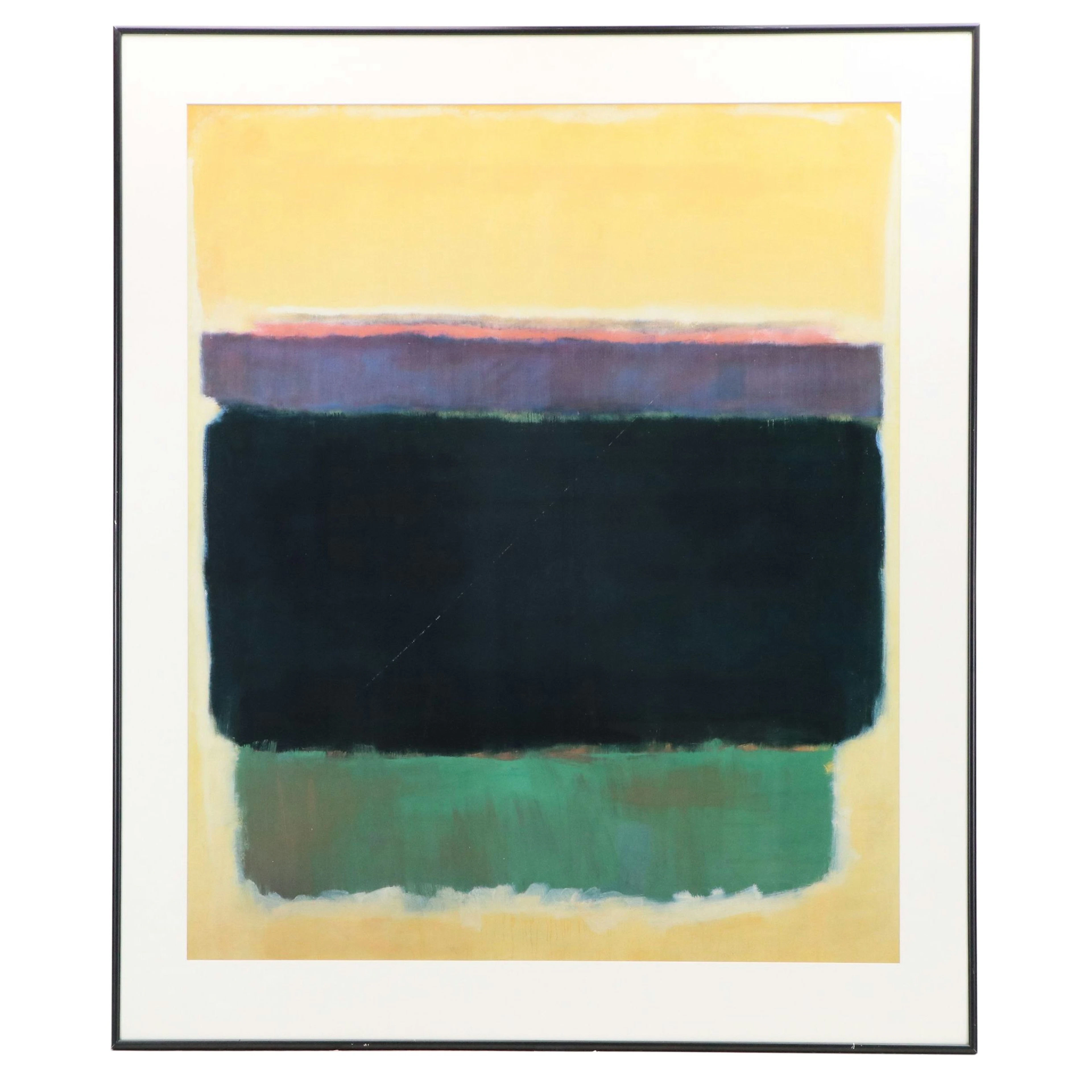 Offset Lithograph After Mark Rothko "Untitled," 21st Century