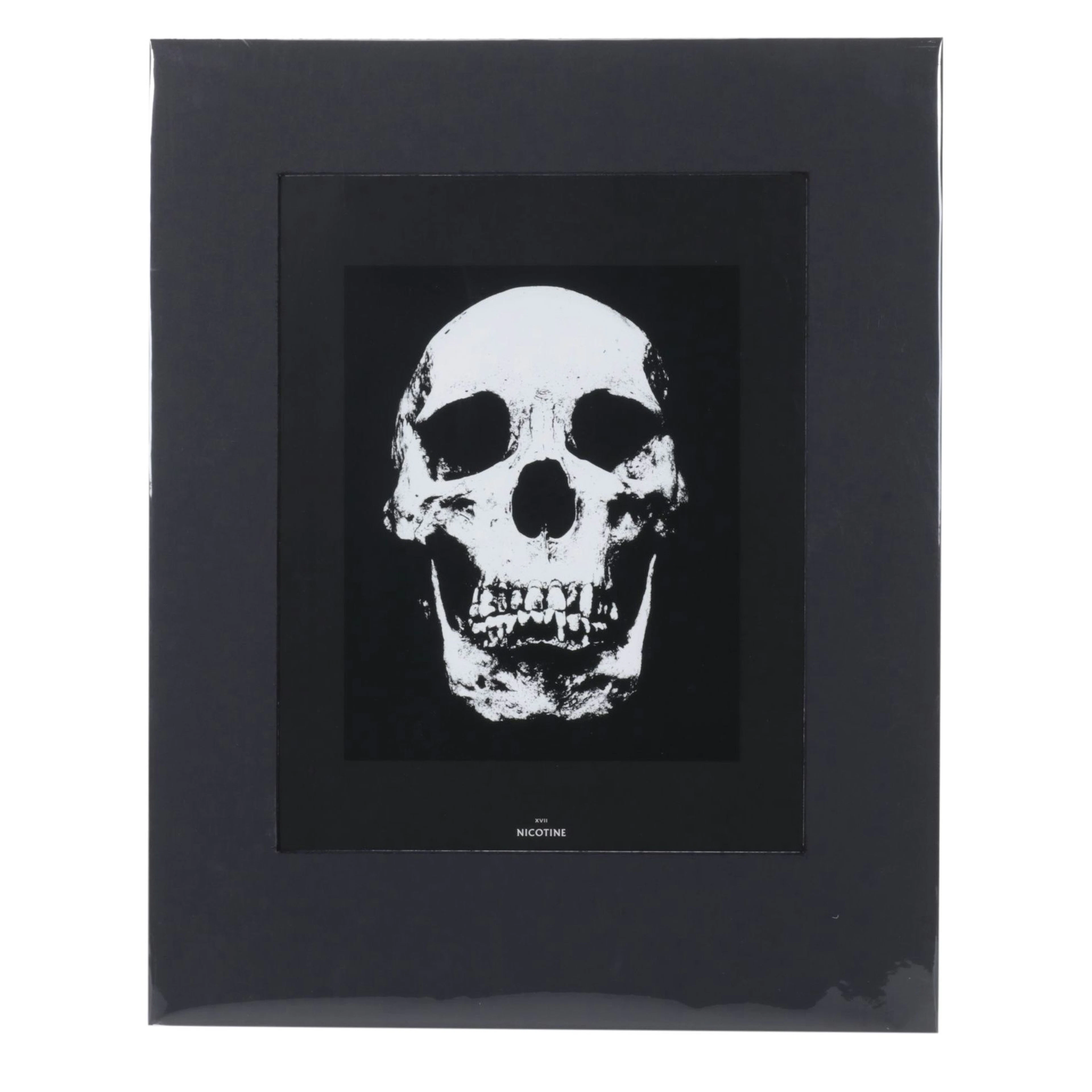 Damien Hirst Lithograph "Nicotine" from "Poisons" Series, 2011
