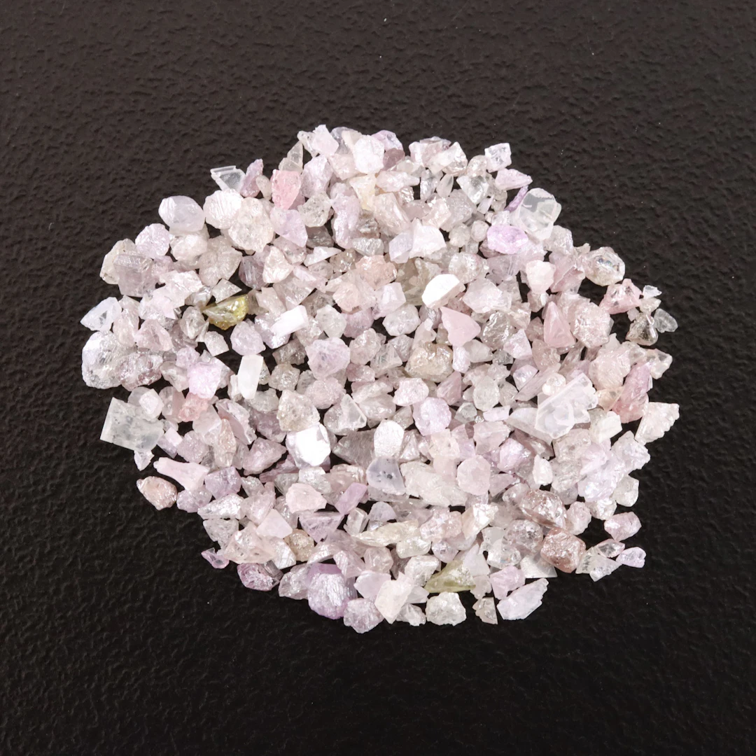 Loose 8.09 CTW Rough Fancy Pink Diamond Lot