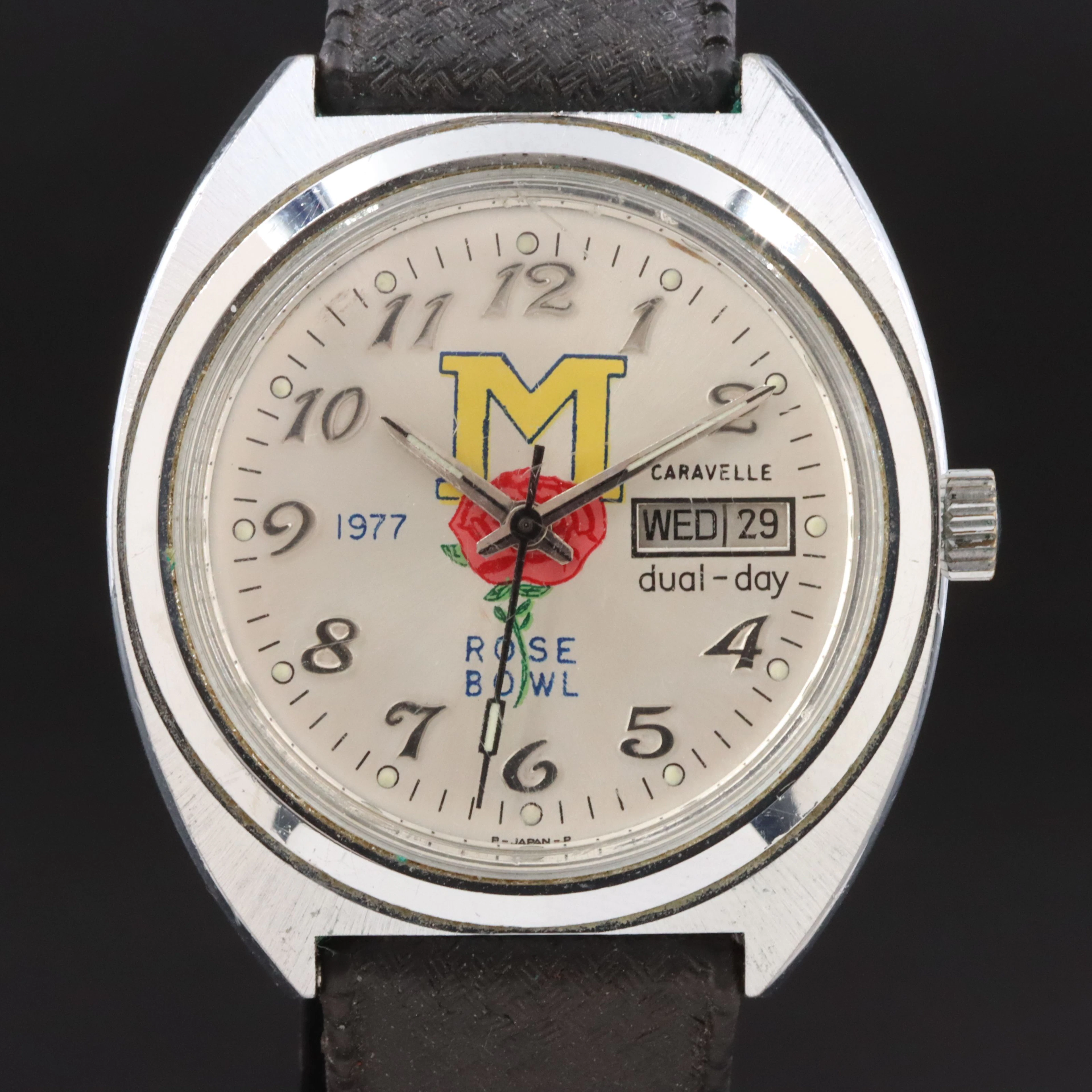 1977 Michigan Rose Bowl Watch By Caravelle