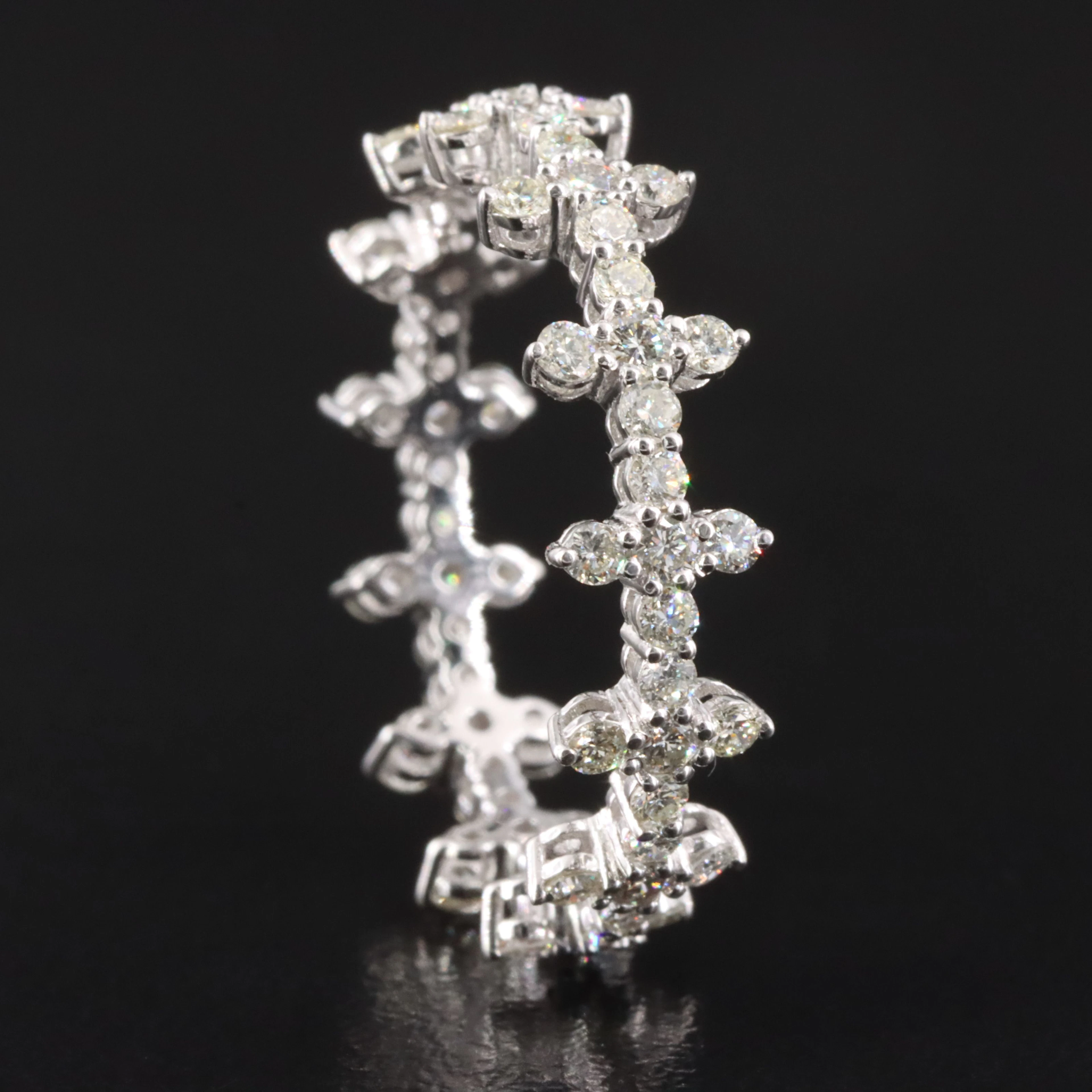 14K 0.97 CTW Diamond Eternity Band