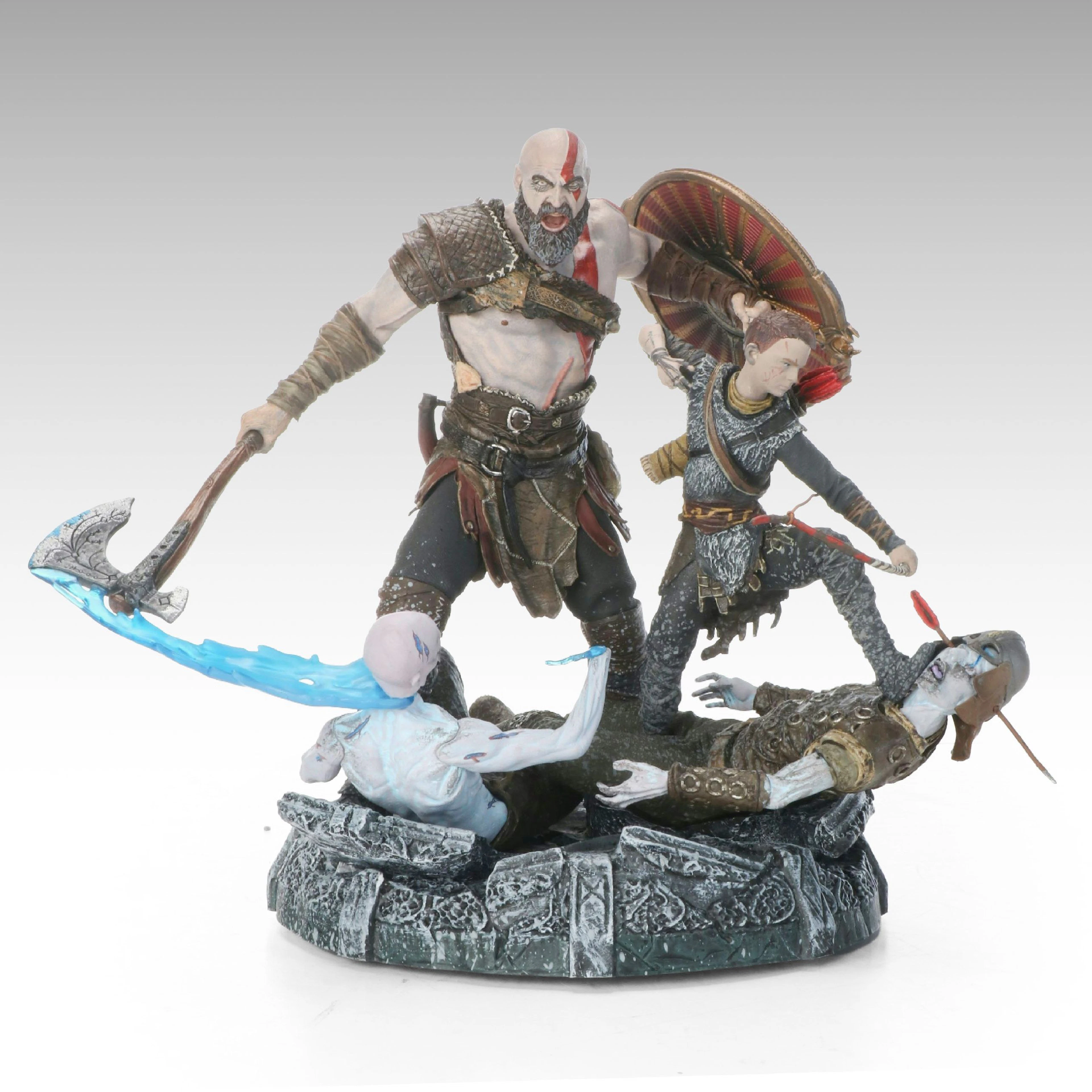 Sony PS4 God of War Stone Mason Edition Action Figure and Accessories