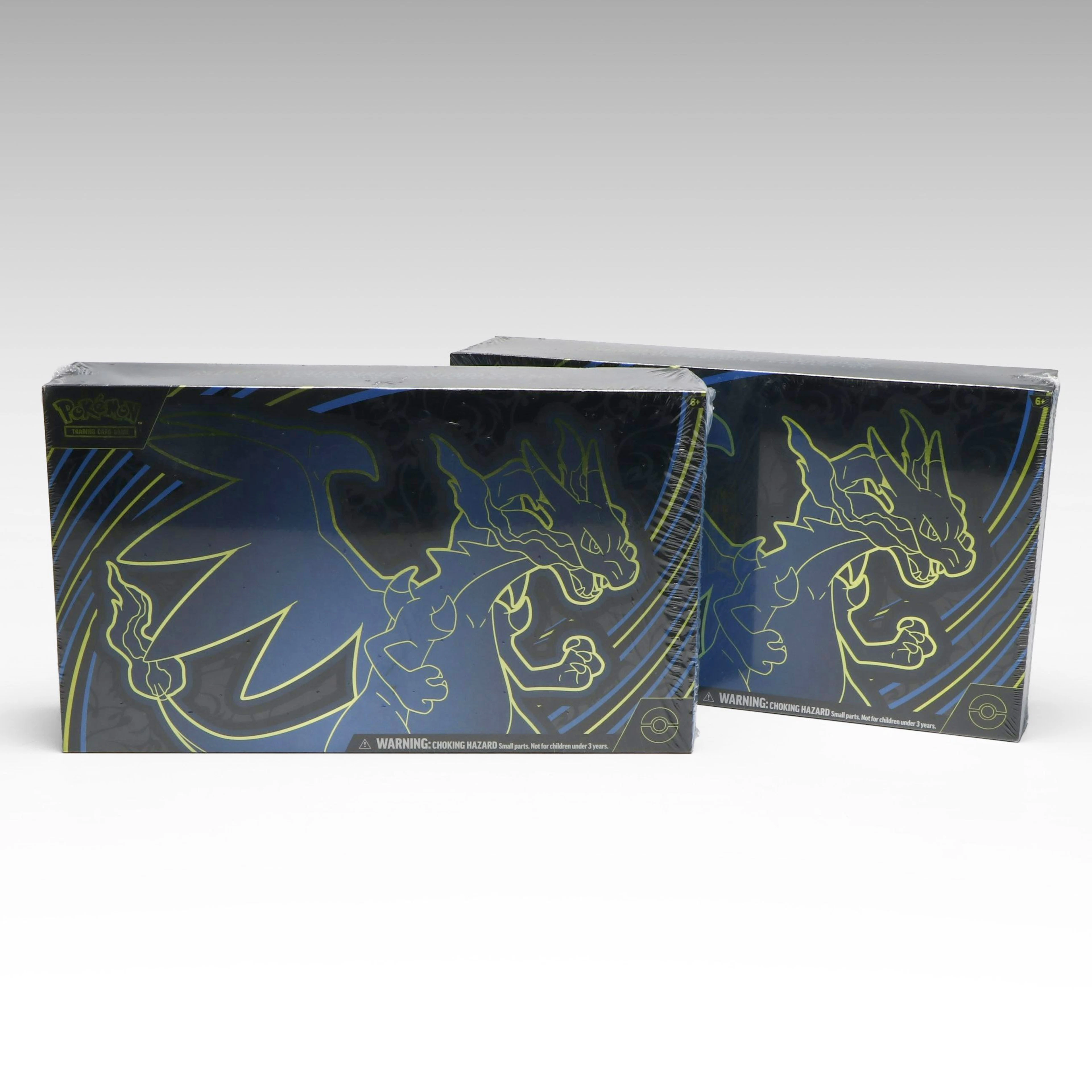 Sealed Mega Charizard X ex Ultra-Premium Collection Pokémon Trading Card Boxes