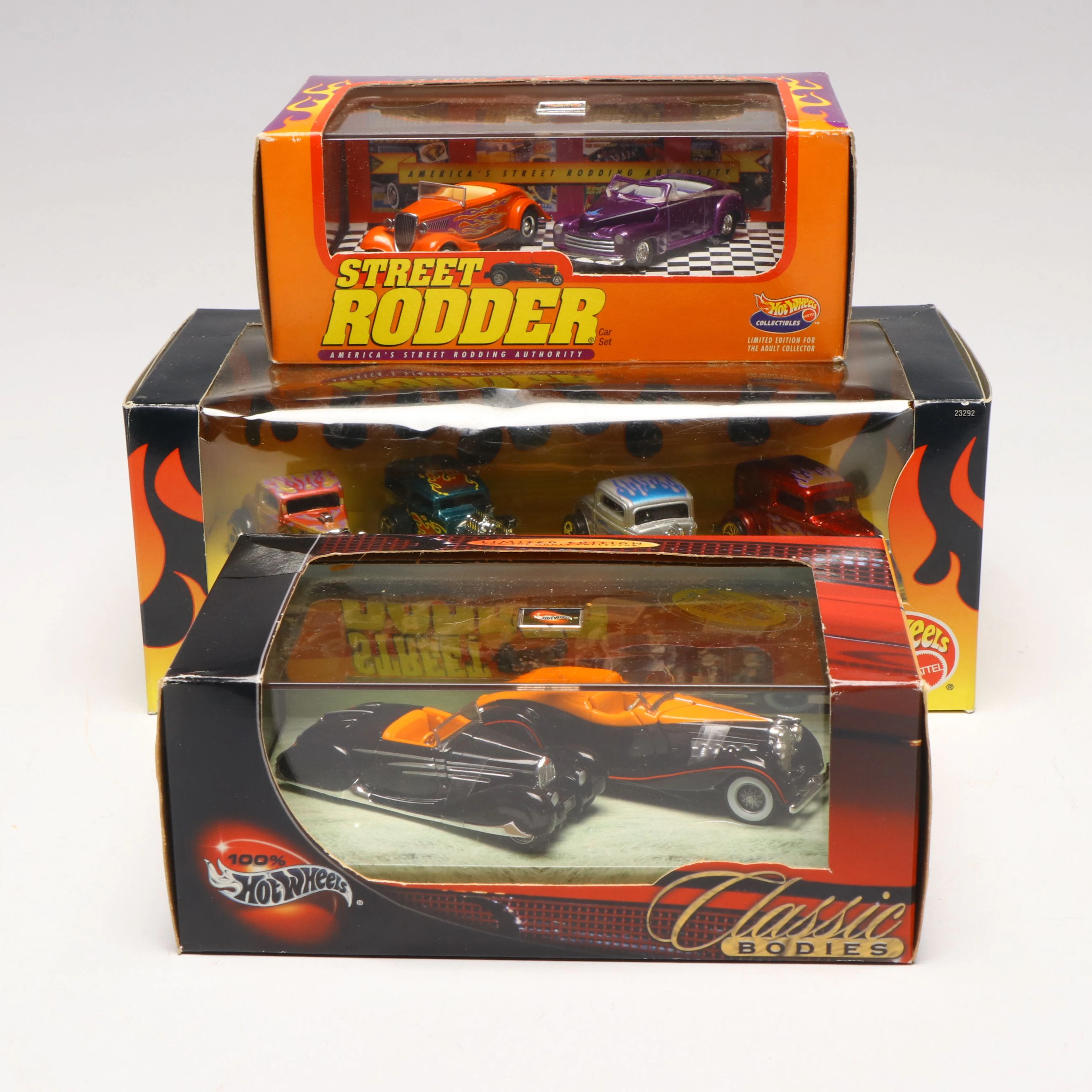 Mattel Hot Wheels Street Rods, Classic Bodies and More Diecast Cars