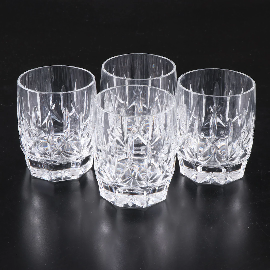 Waterford "Westhampton" Crystal Double Old Fashioned Glasses