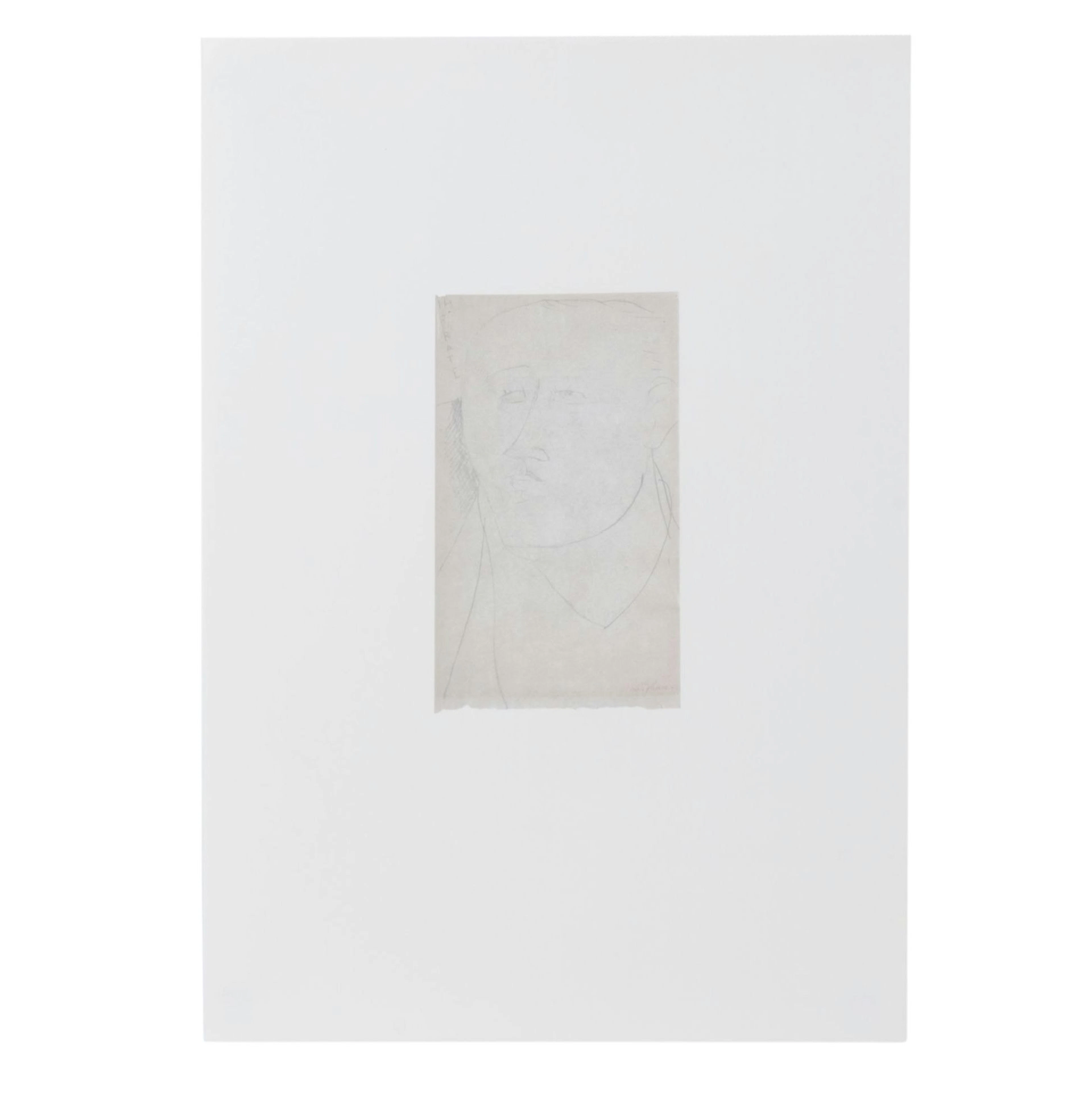 Offset Lithograph After Amedeo Modigliani "Il Frate"