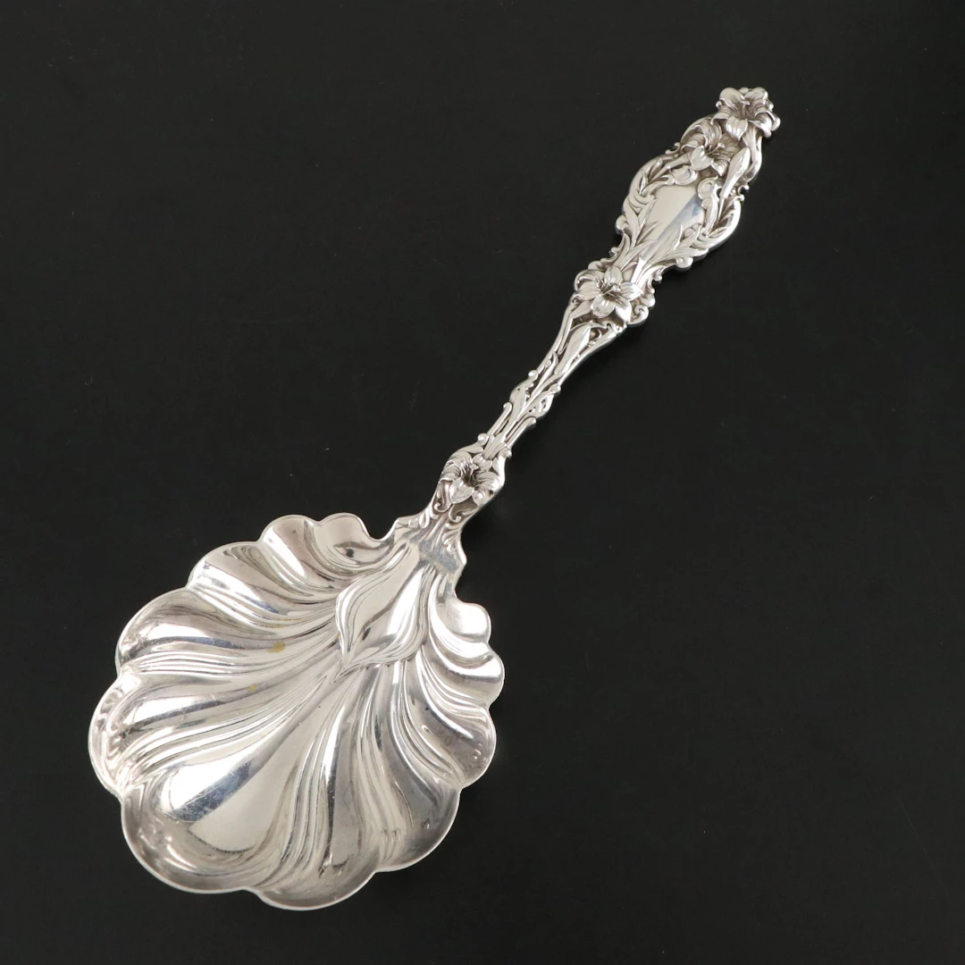 Sterling Silver Chas. Wrisley Casserole Spoon