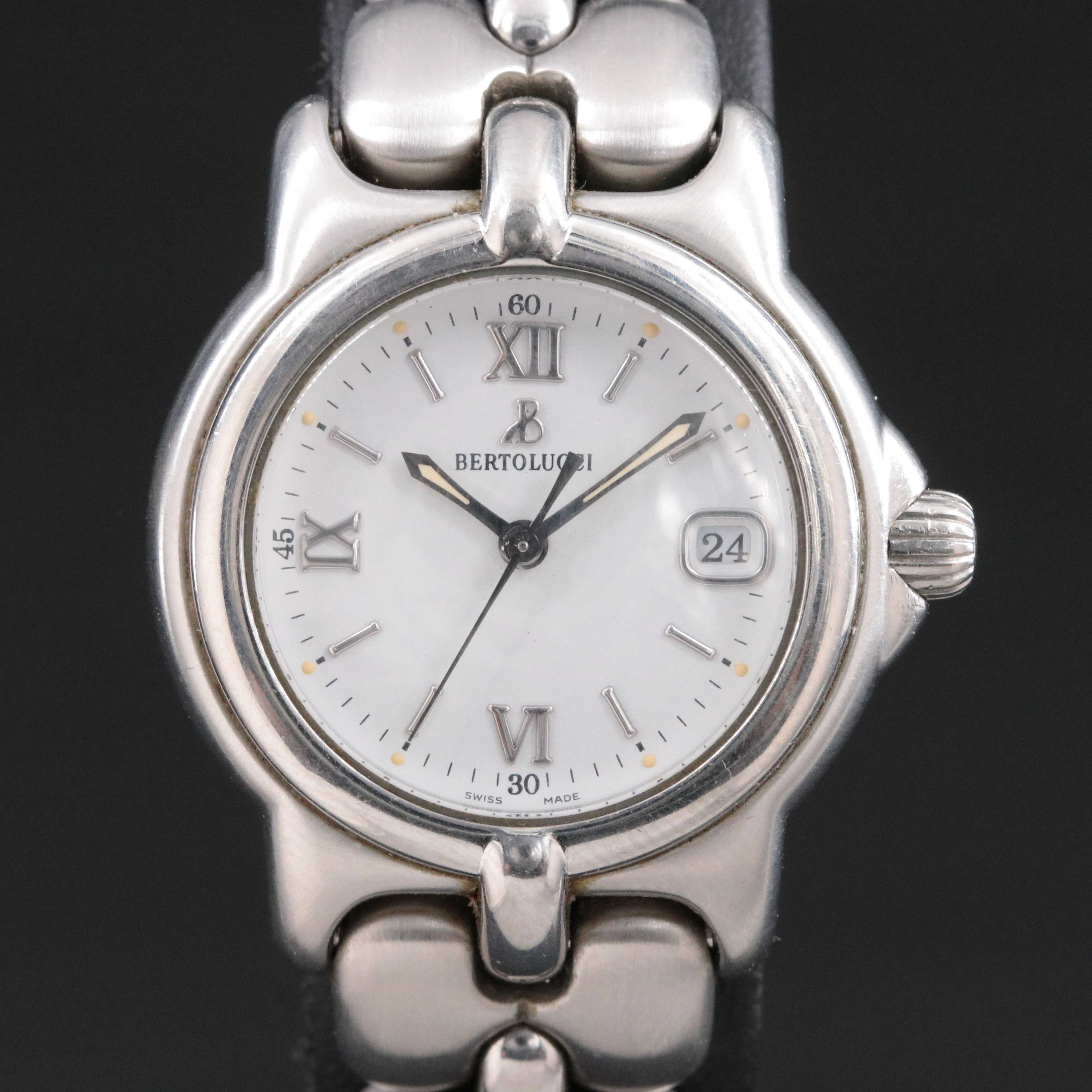 Bertolucci Pulchra Collection Stainless Steel Quartz Watch