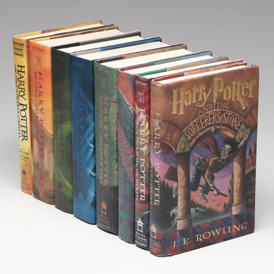 First American Edition "Harry Potter" Complete Series with "Cursed Child"