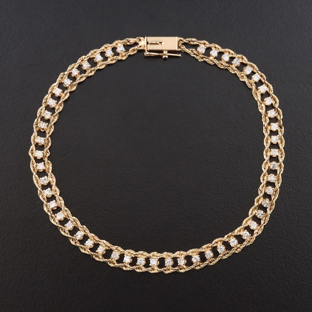 14K 0.98 CTW Diamond Bracelet
