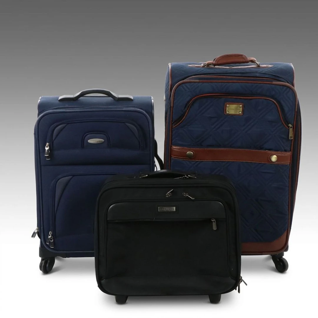 Samsonite, Hartmann, and Adrienne Vittadini Rolling Suitcases