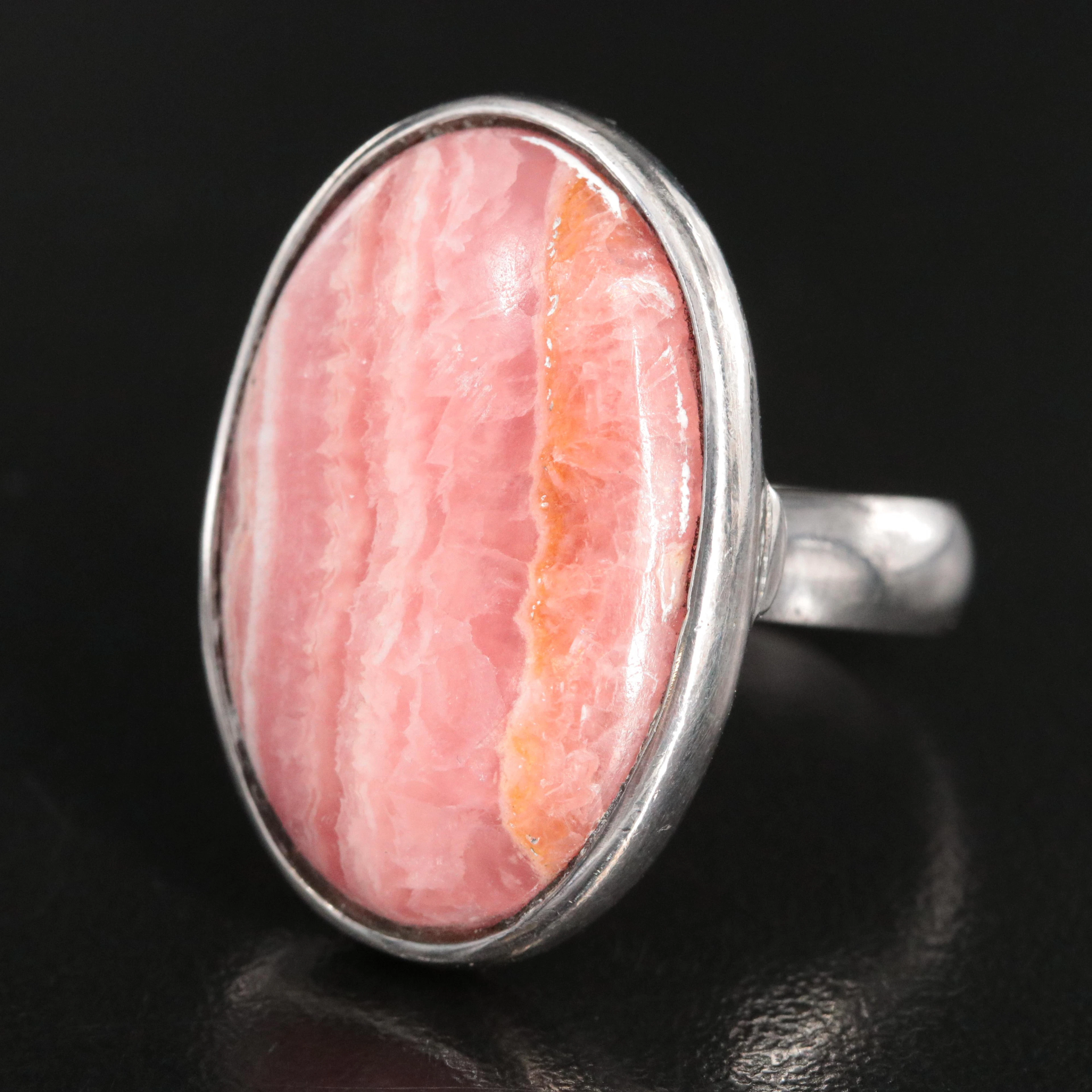 Sterling Rhodonite Ring