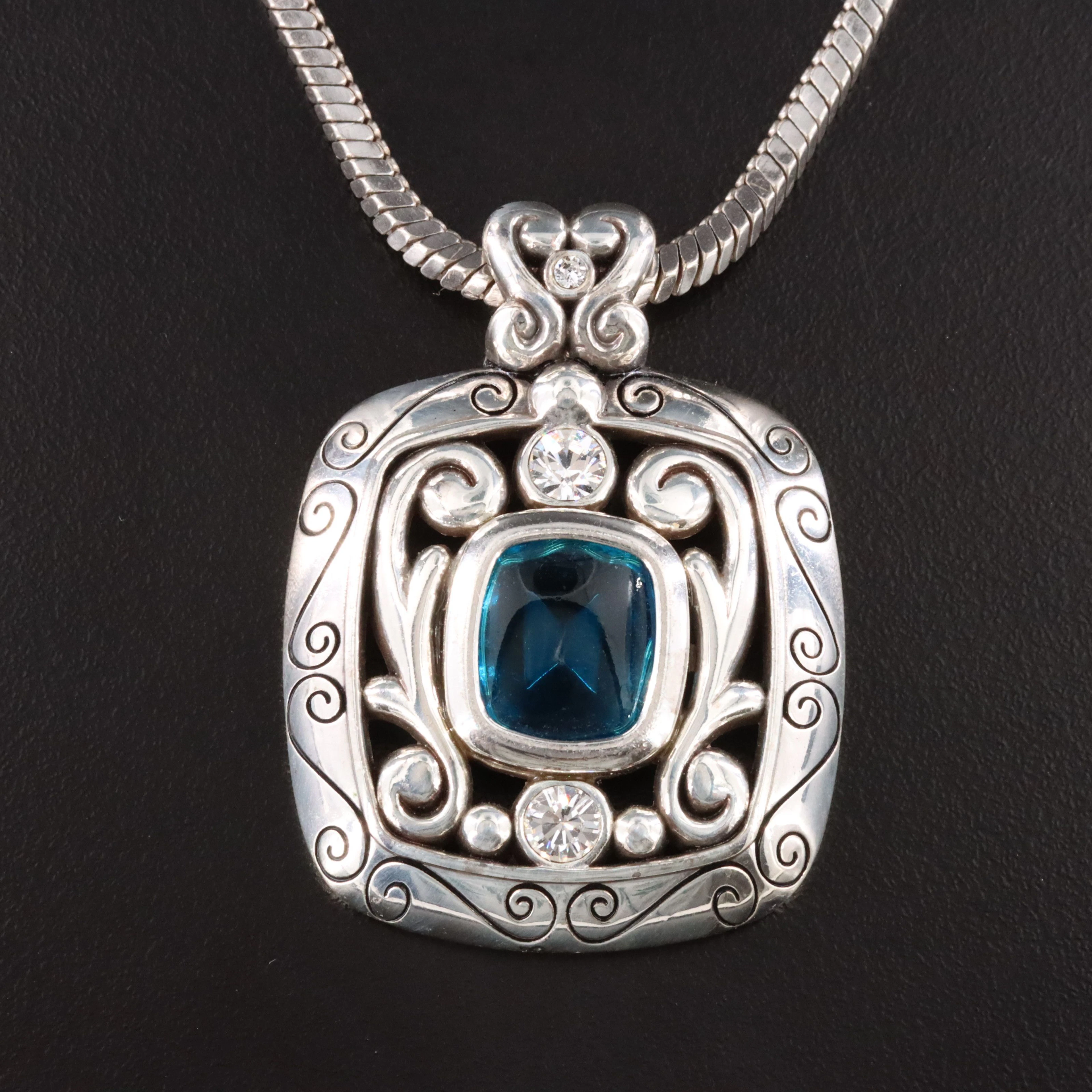 Brighton Rhinestone Pendant Necklace
