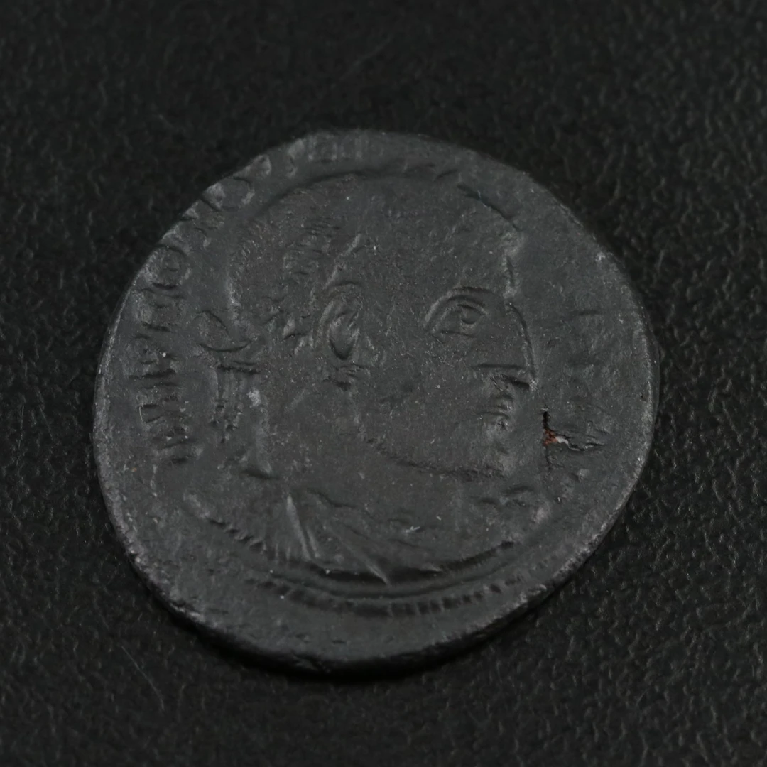 Ancient Roman Imperial Æ Follis Coin of Constantine I, "The Great,"