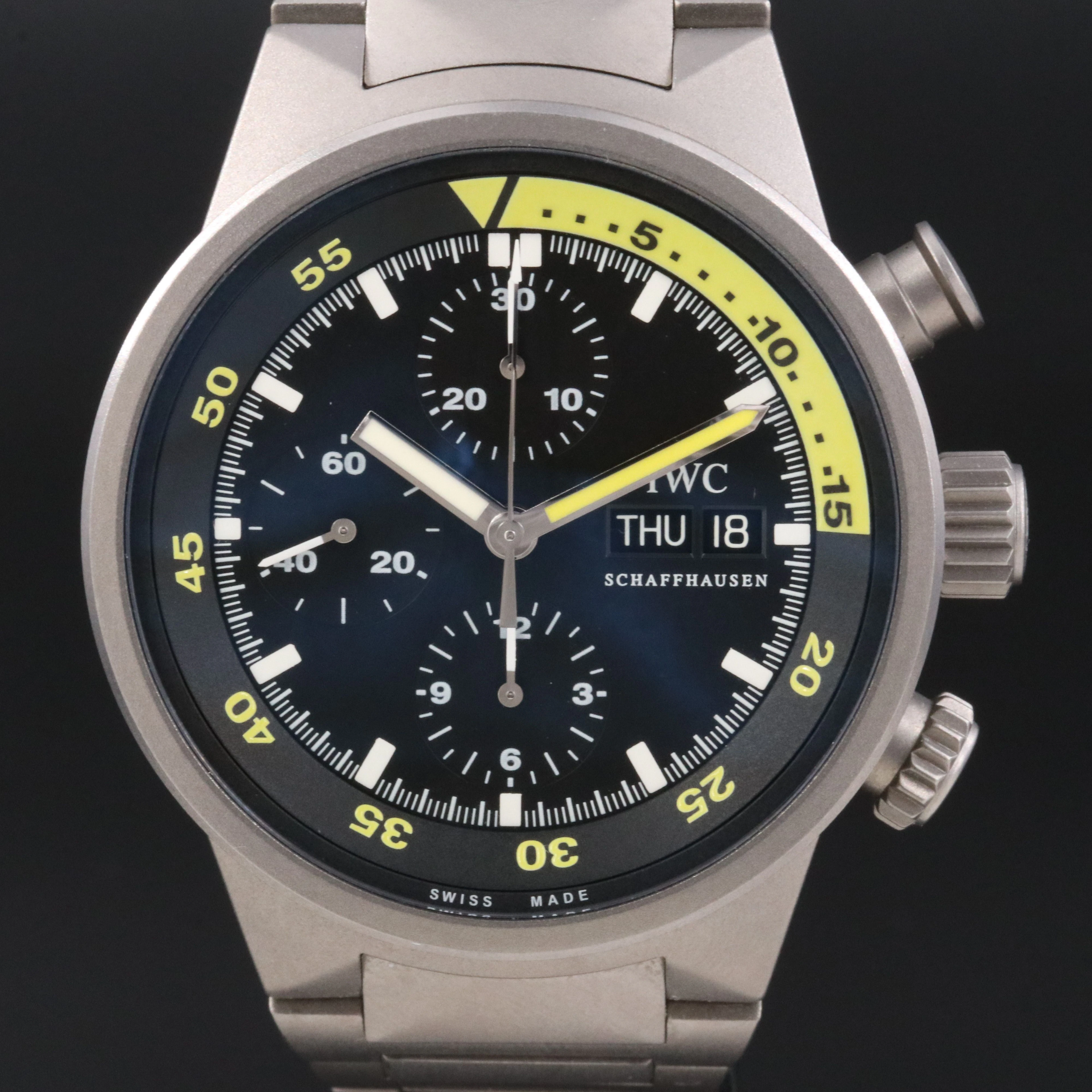 IWC Aquatimer Chronograph 42mm Titanium Automatic Watch IW371903