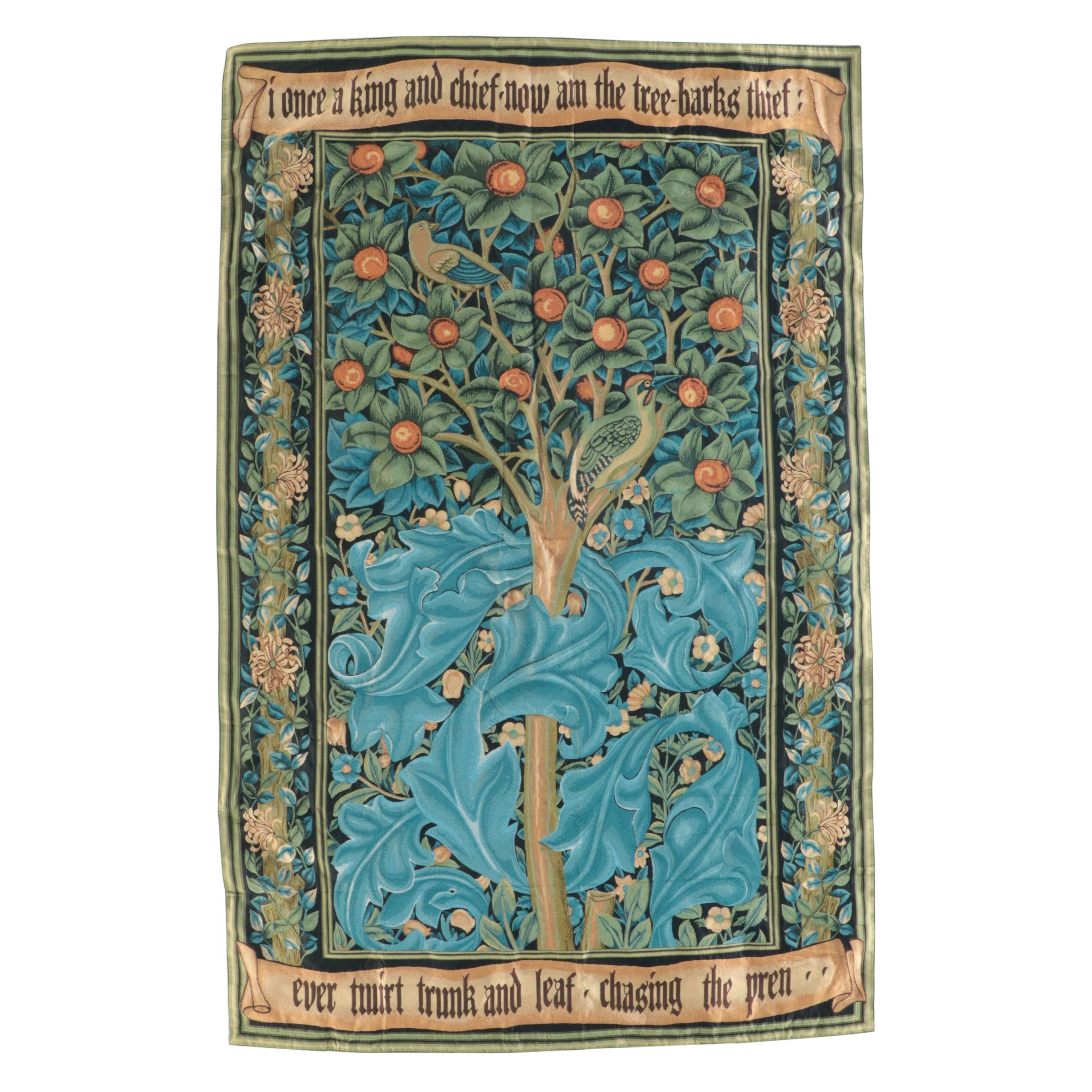 Russian Gobelin Style Jacquard Tapestry, Contemporary