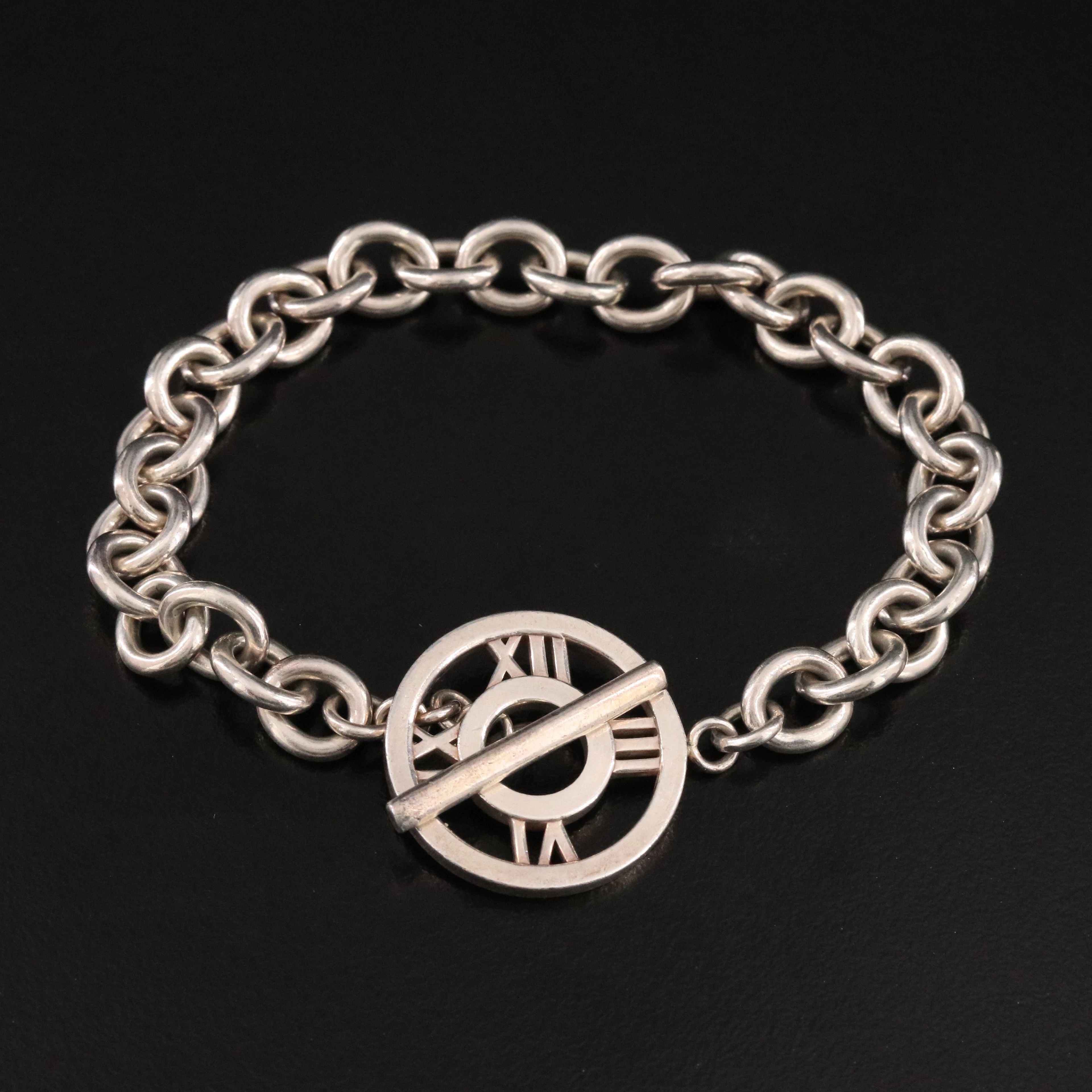 Tiffany & Co. Atlas Sterling Toggle Bracelet