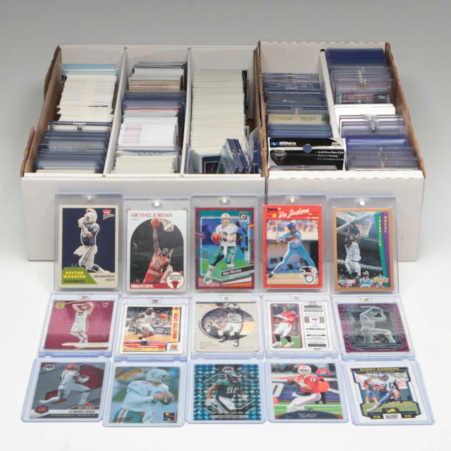 Prizm with Other Sports Cards Featuring Michael Jordan, Tom Brady, and More