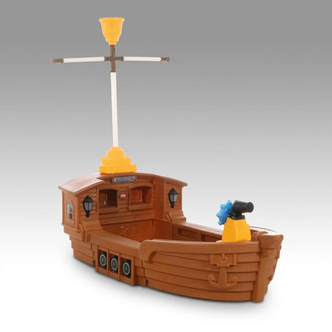 Little Tikes Plastic Pirate Ship Toddler Bed, Late 20th to 21st Century