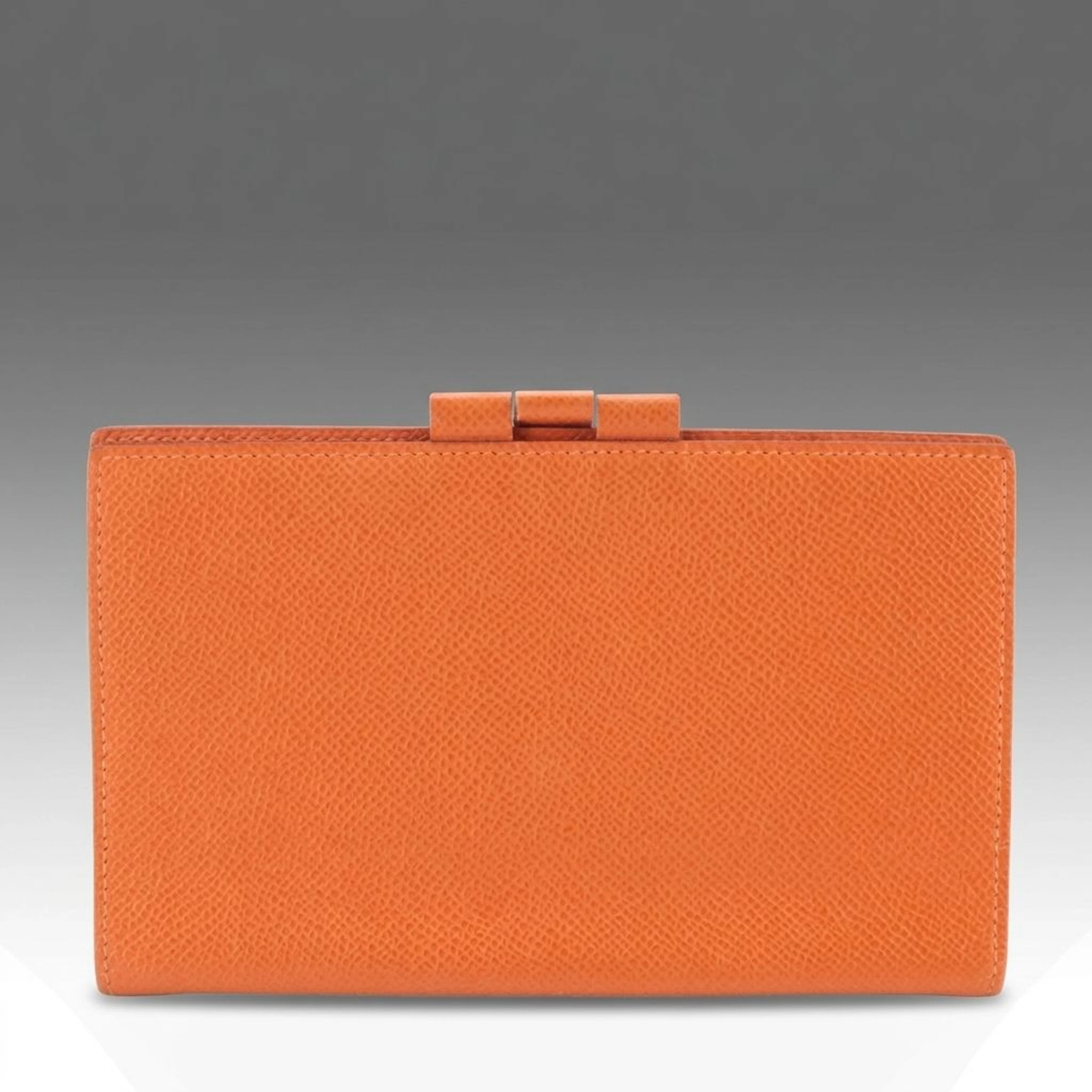Hermès Vision Agenda Cover in Orange Chevre Leather, 2010